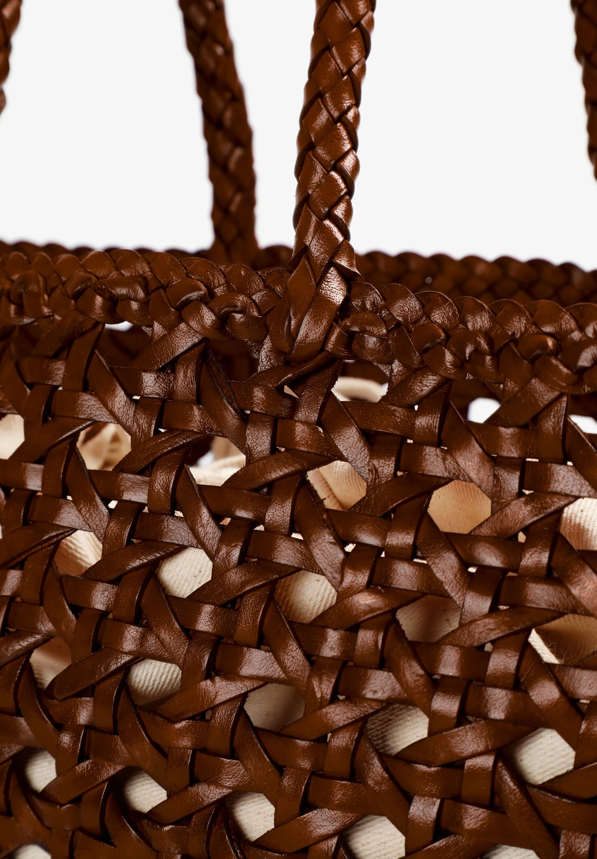 BRAIDED LEATHER BAG - Image 5