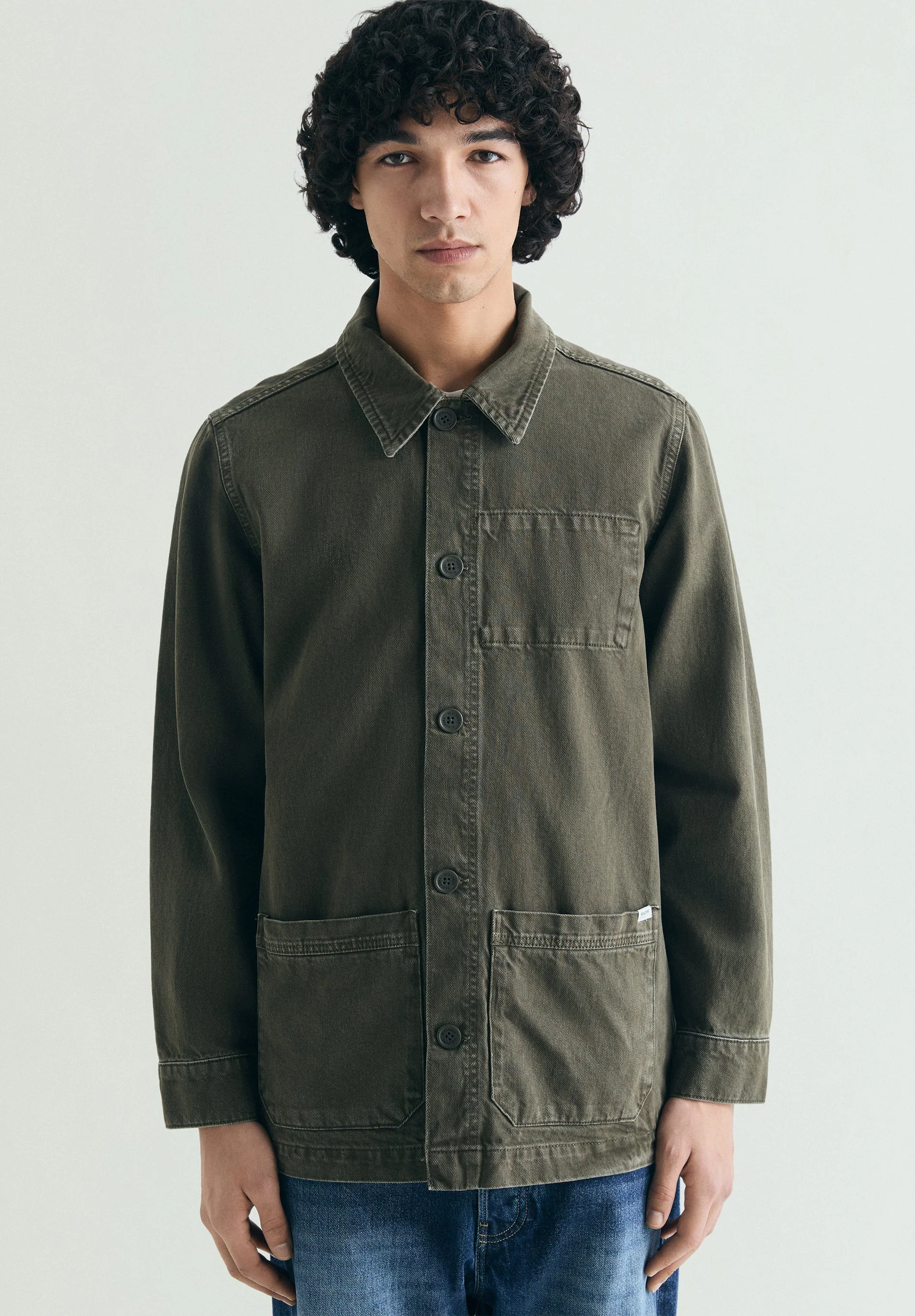 WORKER JACKET WITH POCKETS - Image 3