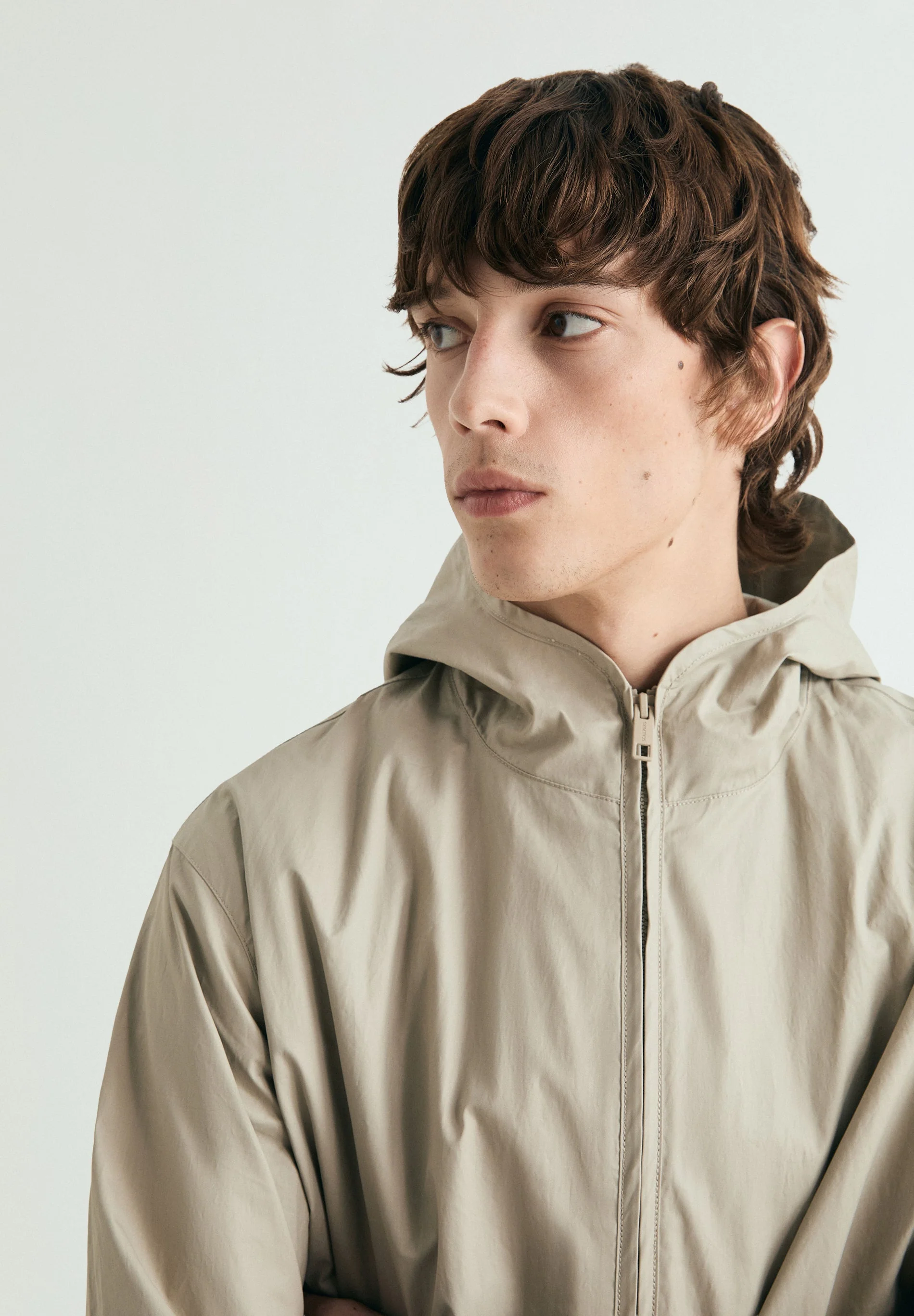 JACKET WITH MESH HOOD - Image 4