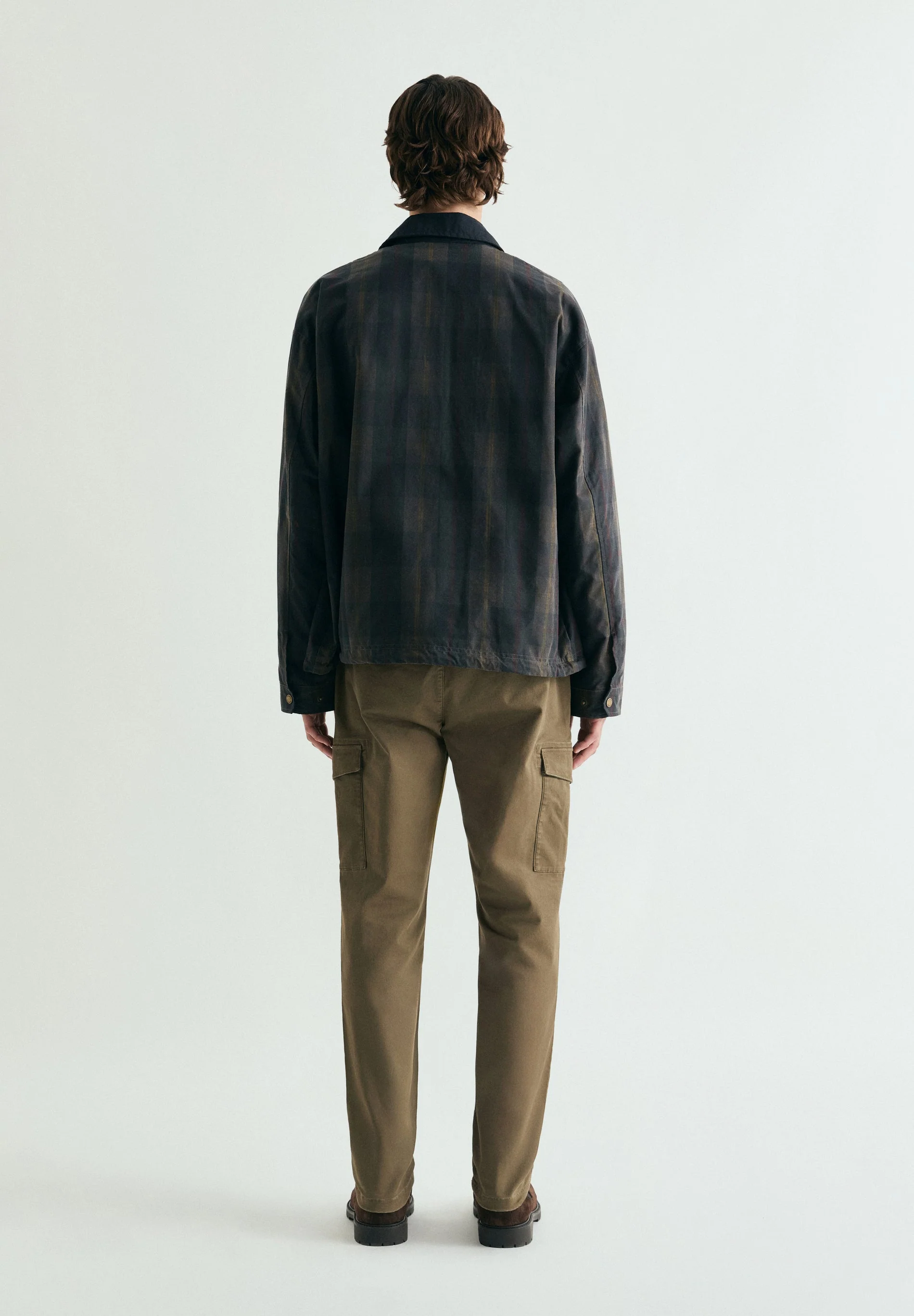 SLIM FIT CARGO TROUSERS - Image 5