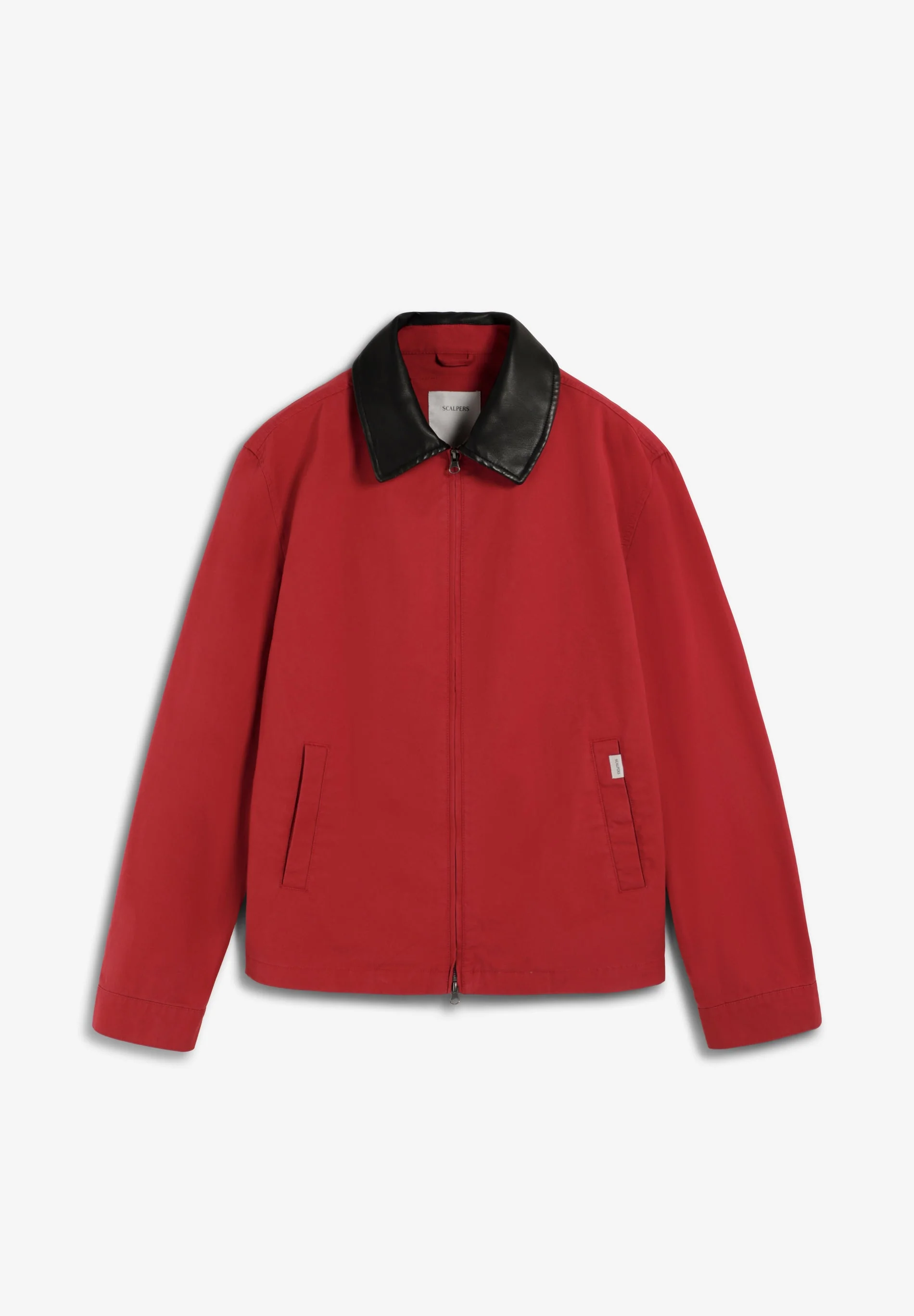 BOMBER JACKET WITH CONTRAST COLLAR - Image 6