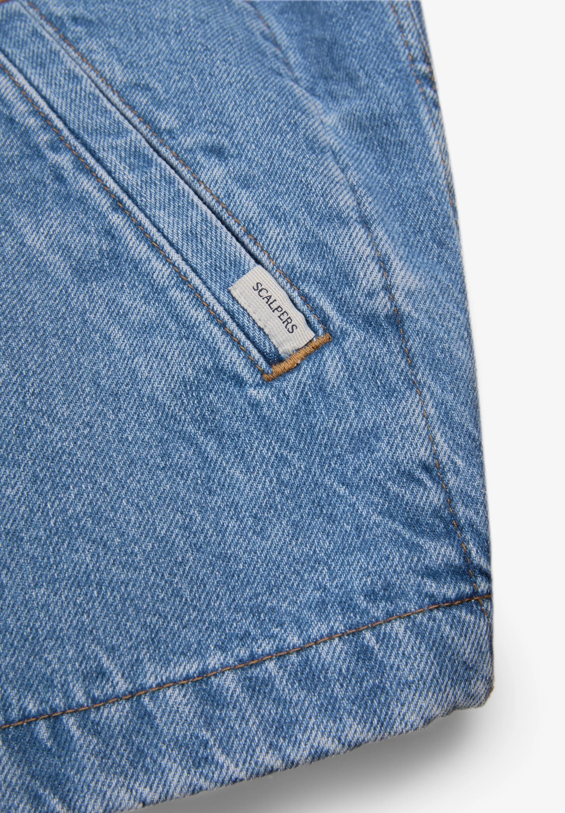 DENIM BOMBER JACKET - Image 10