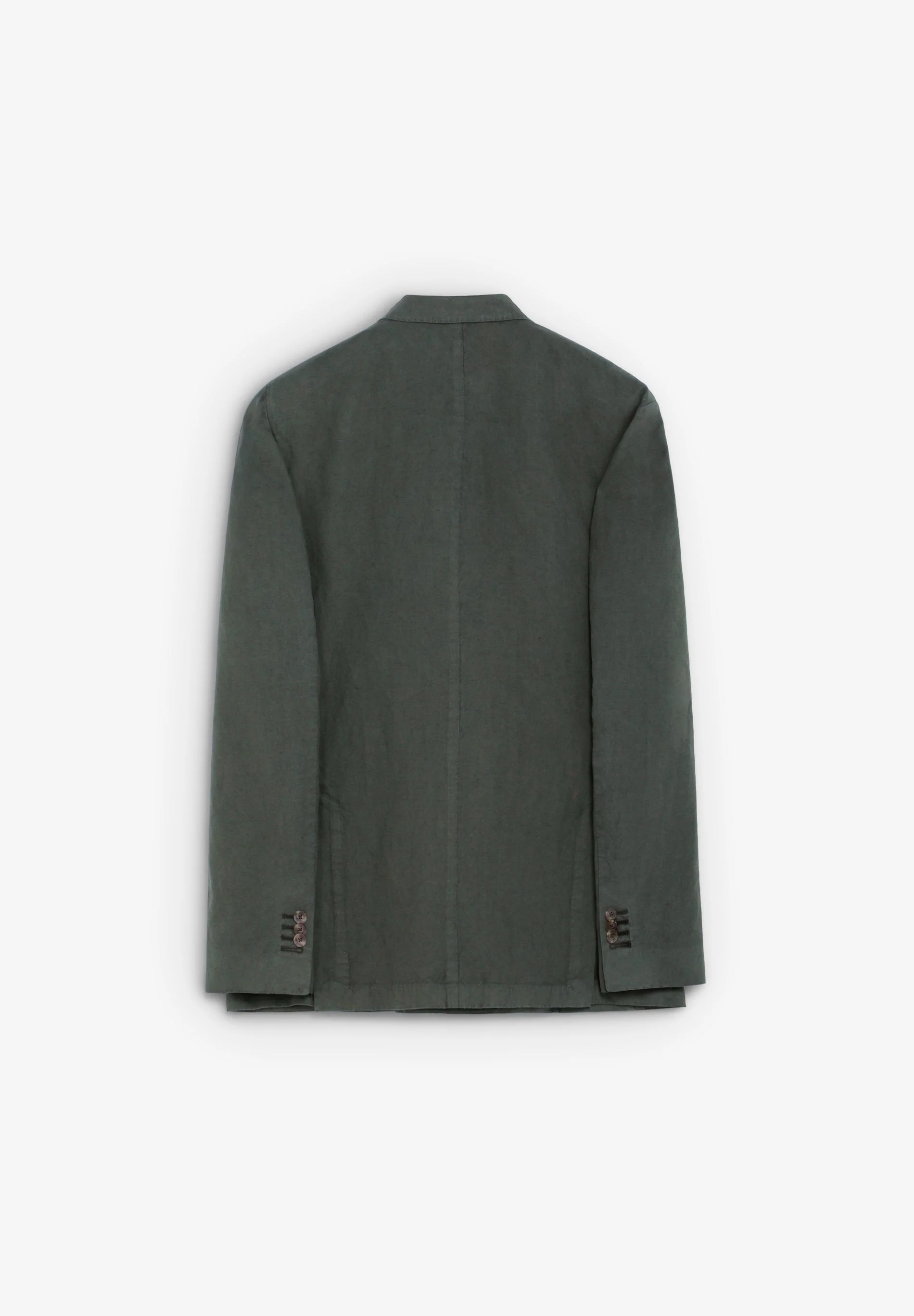 DOUBLE-BREASTED LINEN SUIT BLAZER - Image 8
