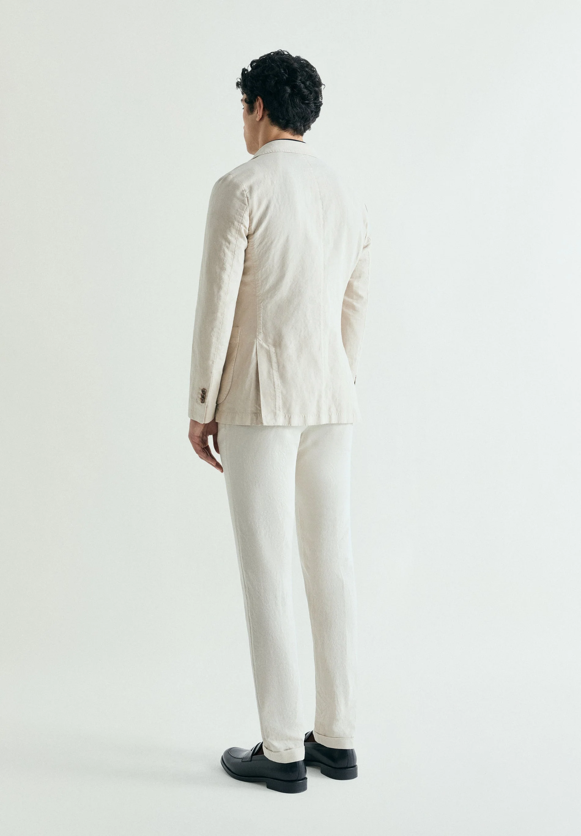 LINEN SUIT TROUSERS - Image 6
