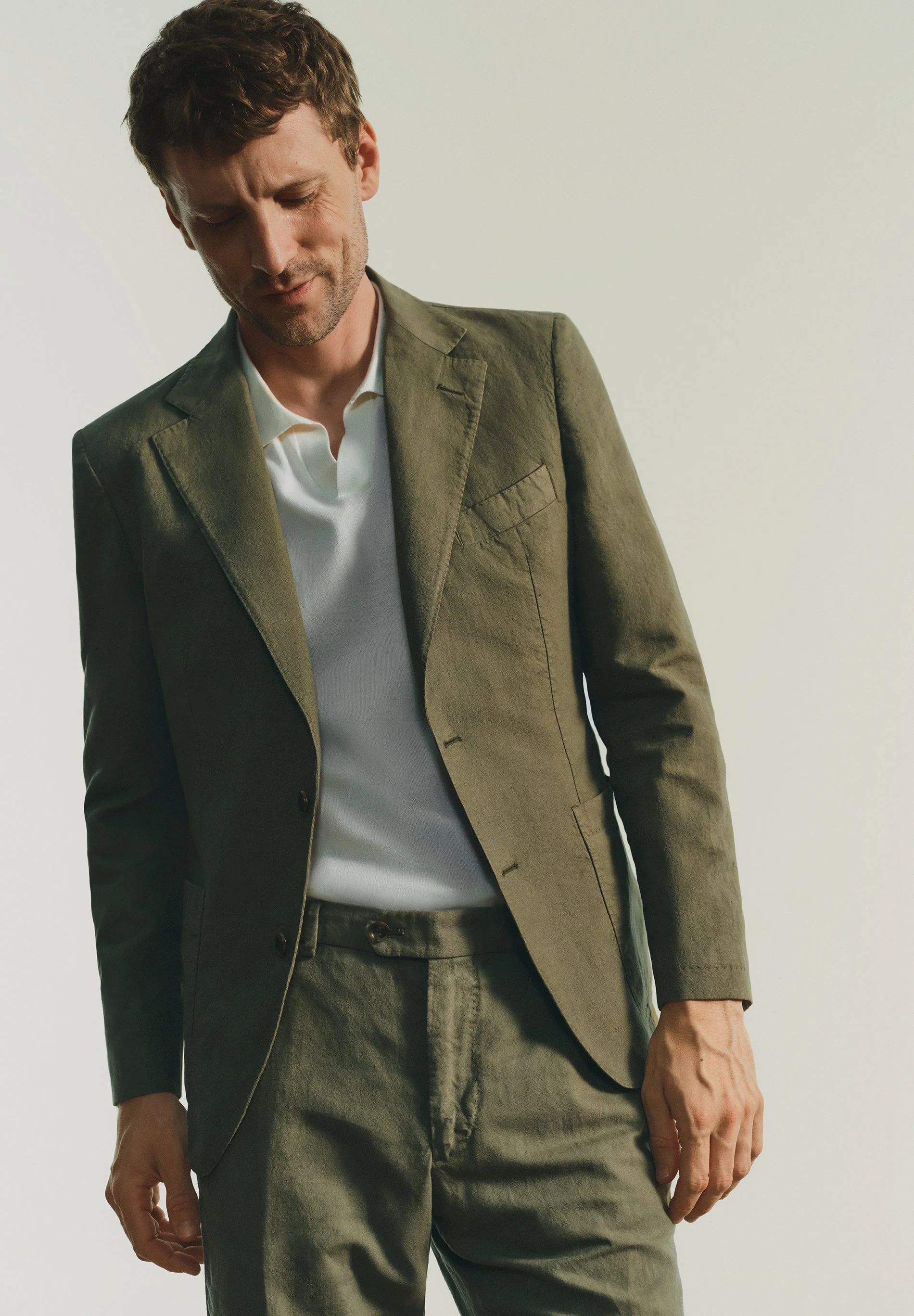 LINEN SUIT TROUSERS - Image 2