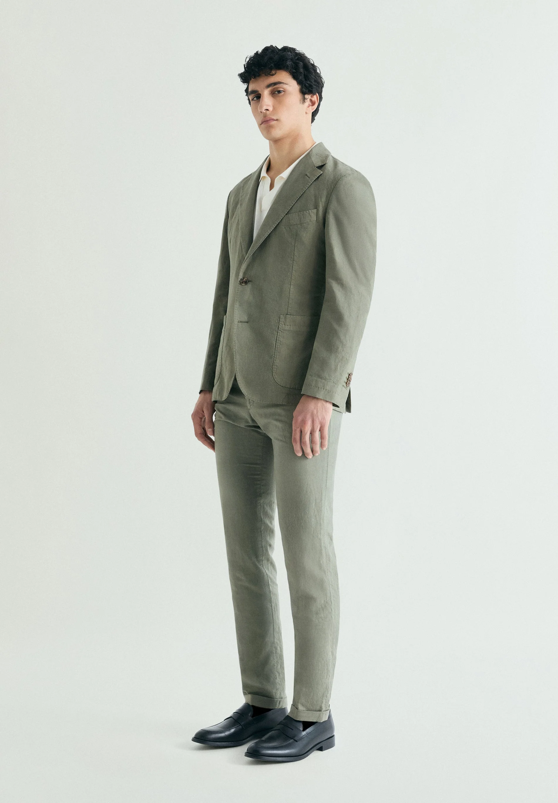LINEN SUIT TROUSERS - Image 3
