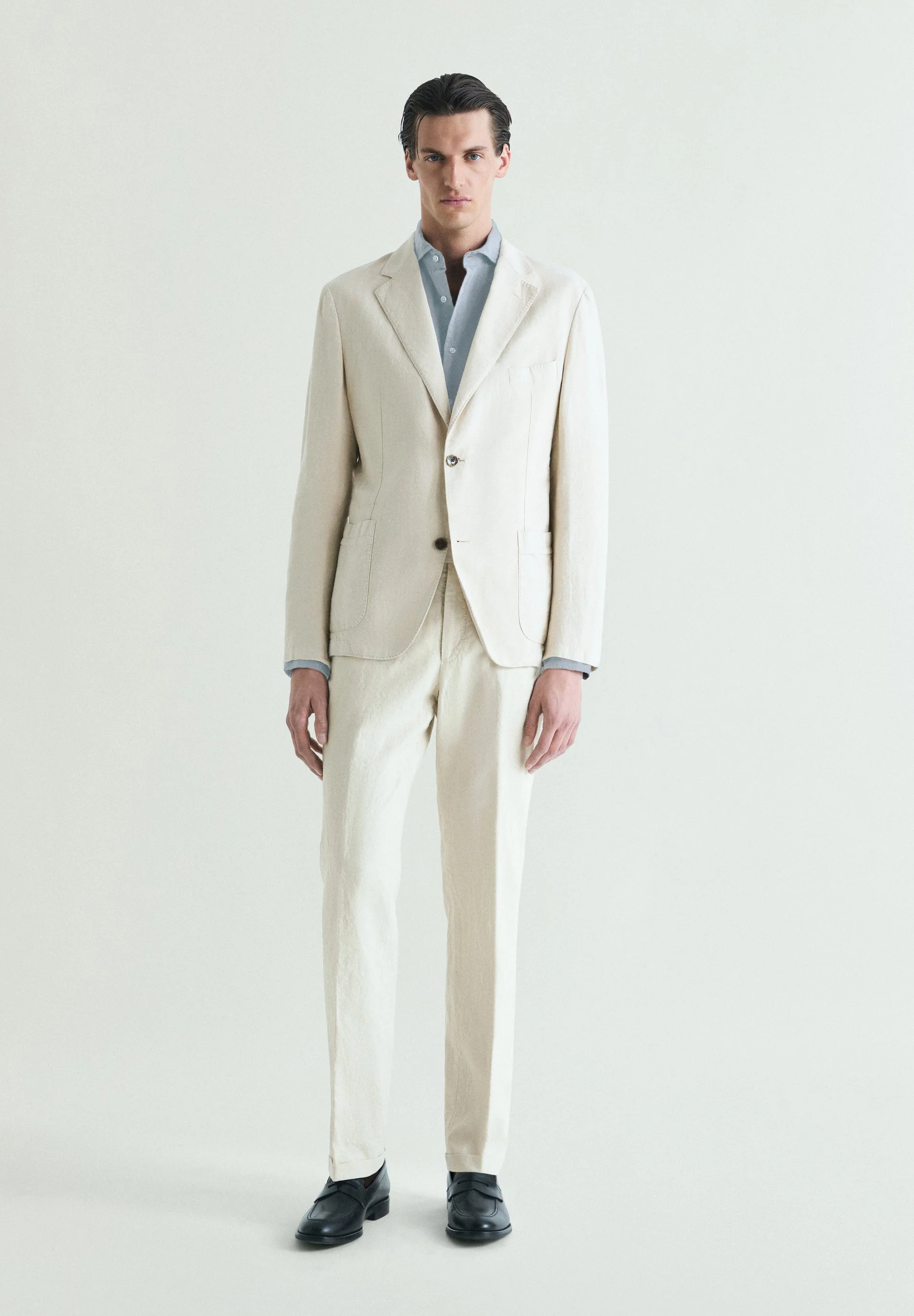 LINEN SUIT BLAZER - Image 6