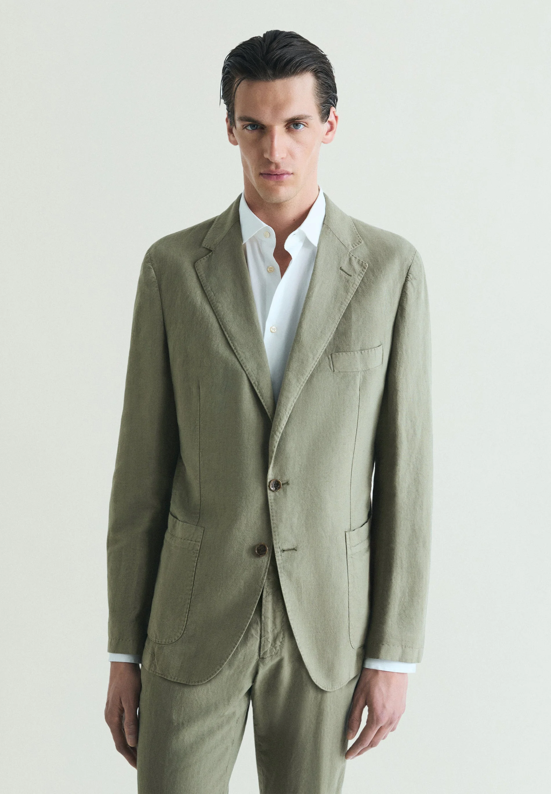 LINEN SUIT BLAZER - Image 4