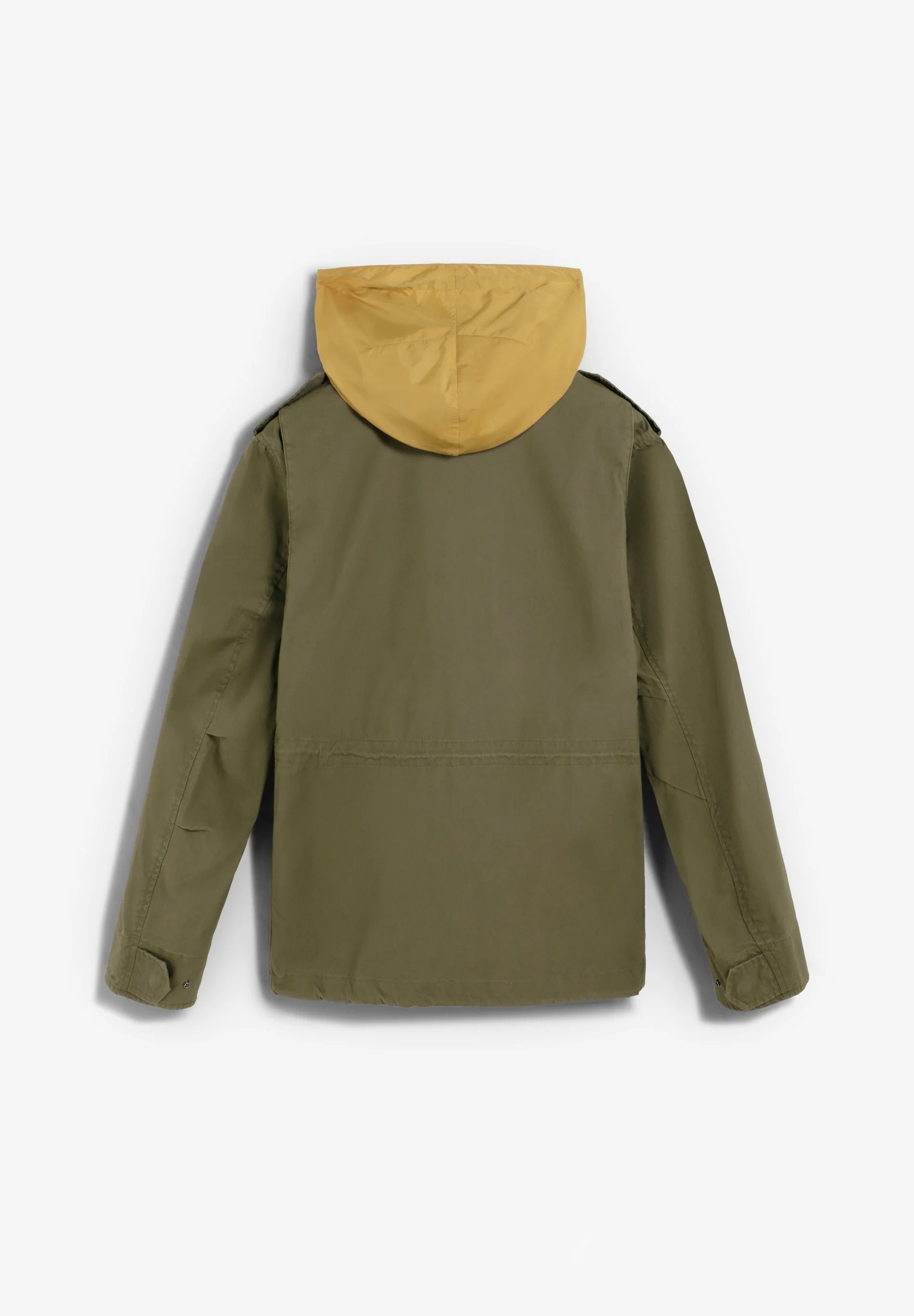 MILITARY JACKET WITH CONCEALED HOOD - Image 10