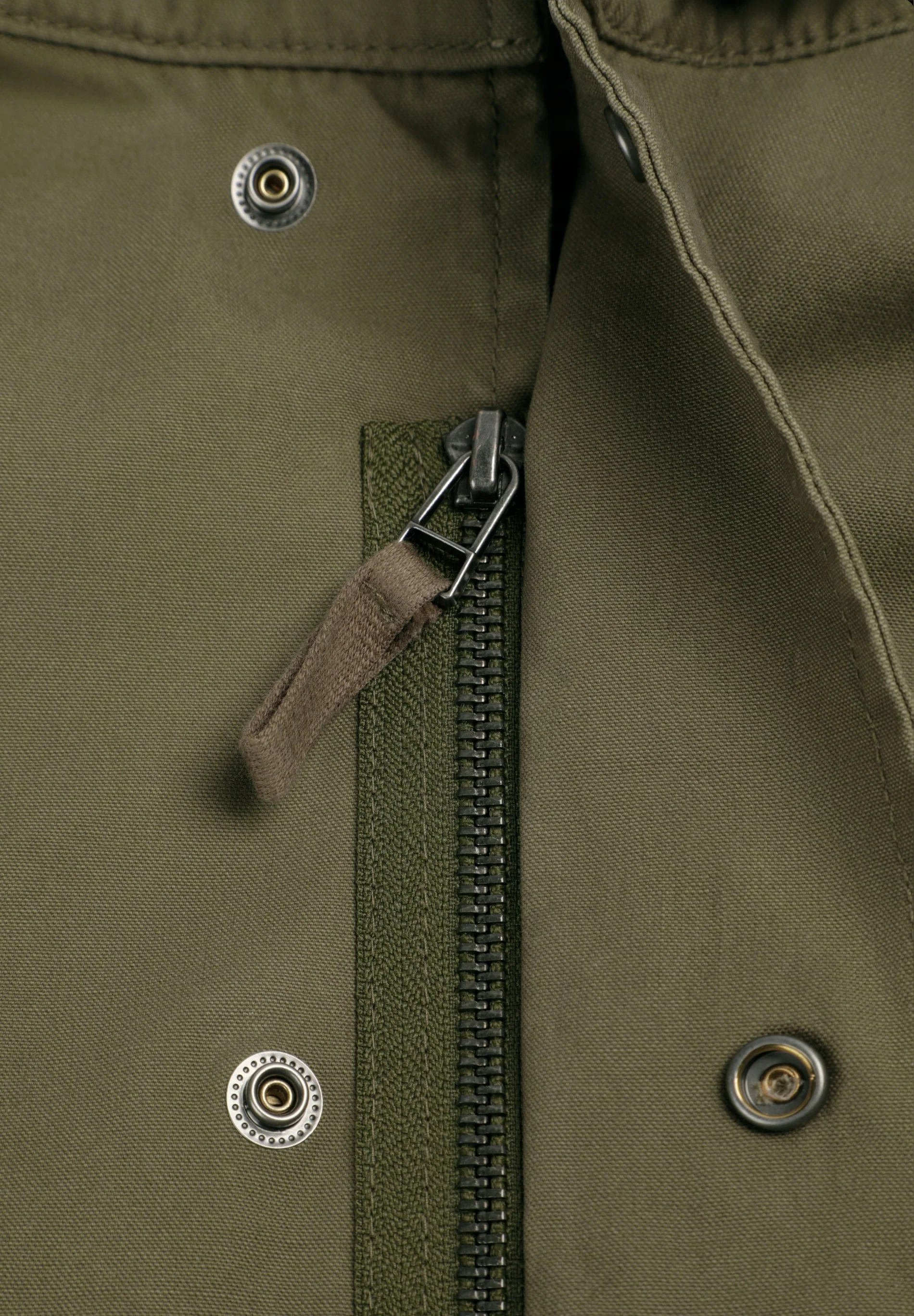 MILITARY JACKET WITH CONCEALED HOOD - Image 12