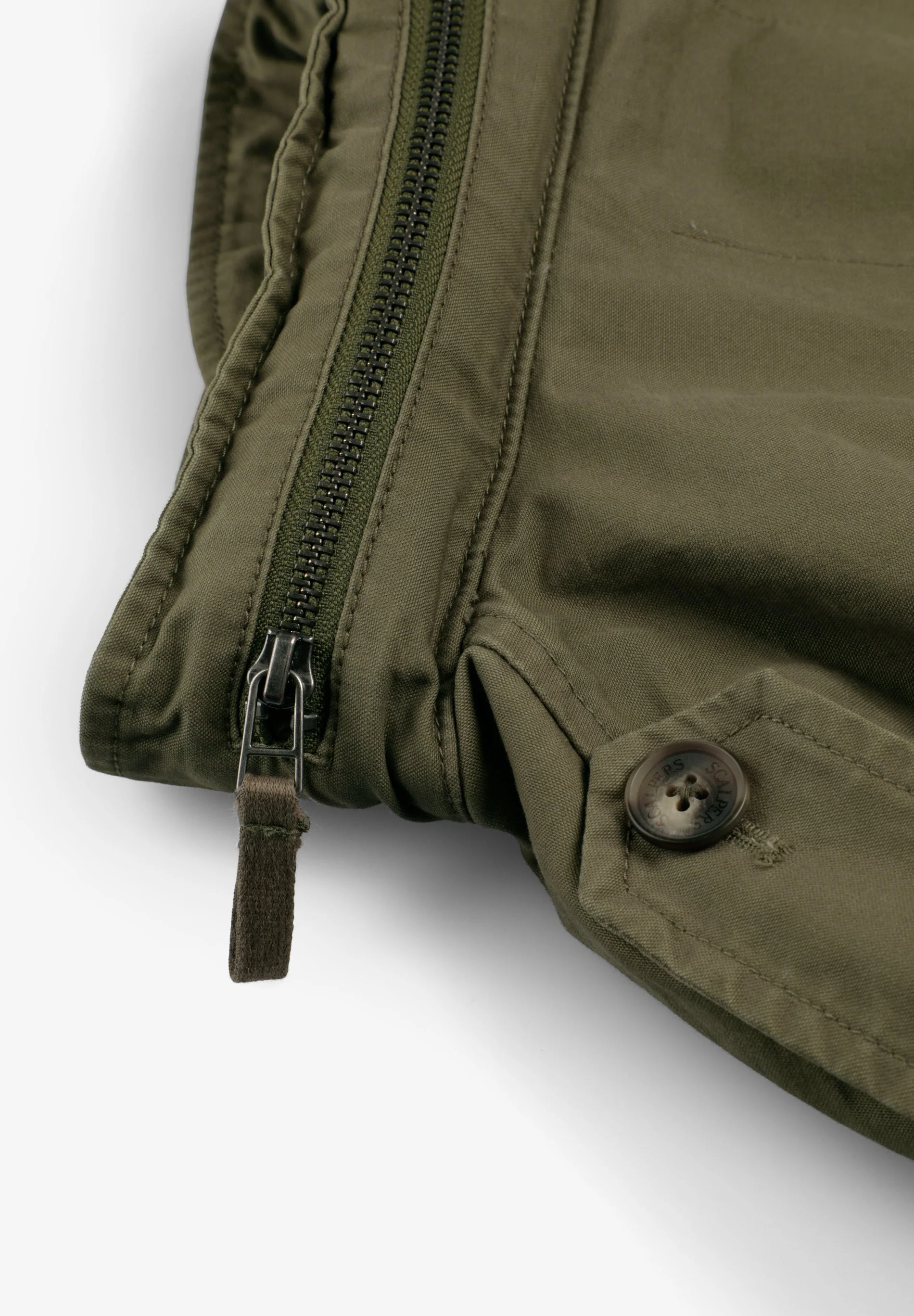 MILITARY JACKET WITH CONCEALED HOOD - Image 16