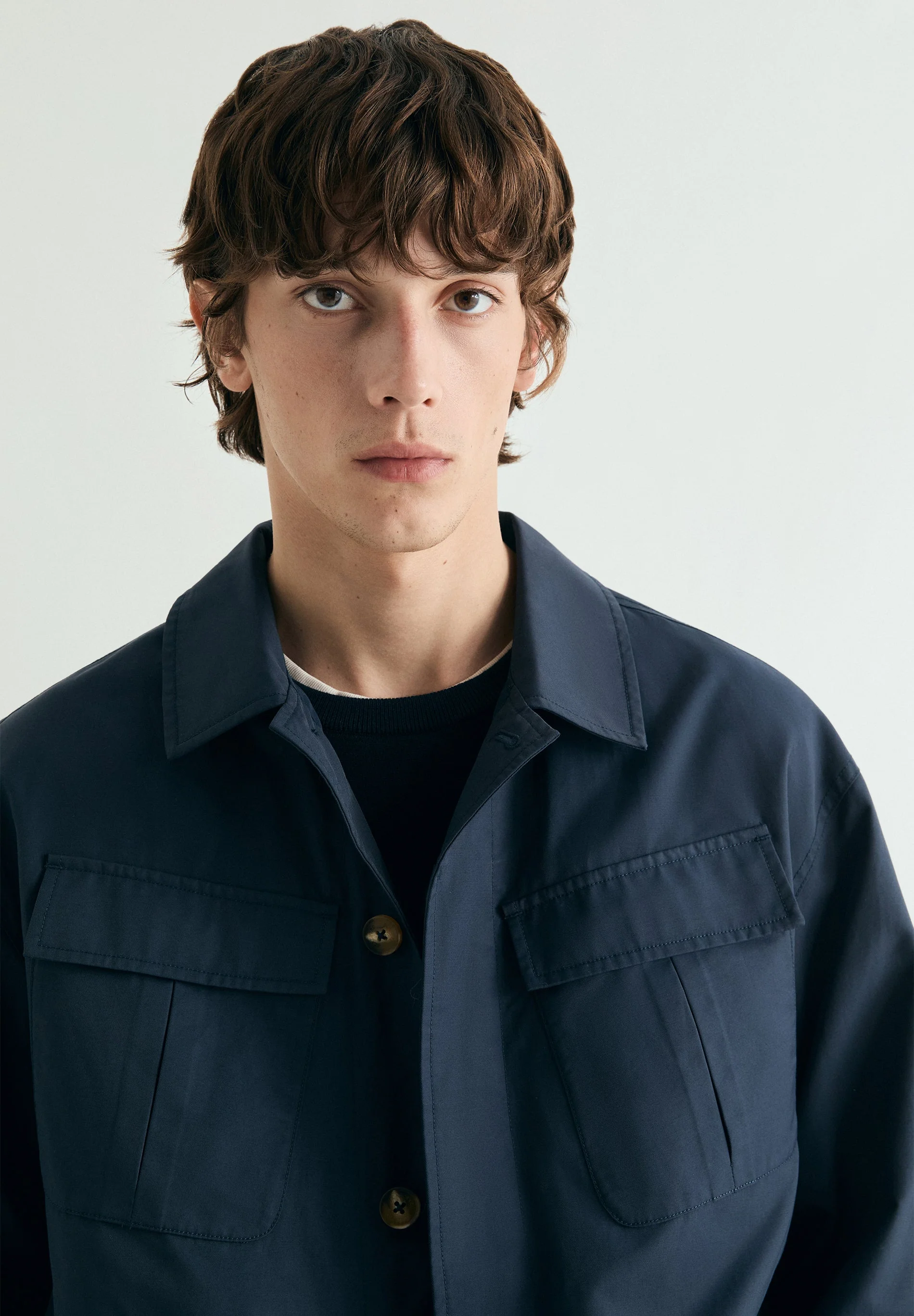 NAVY ARMY JACKET - Image 5