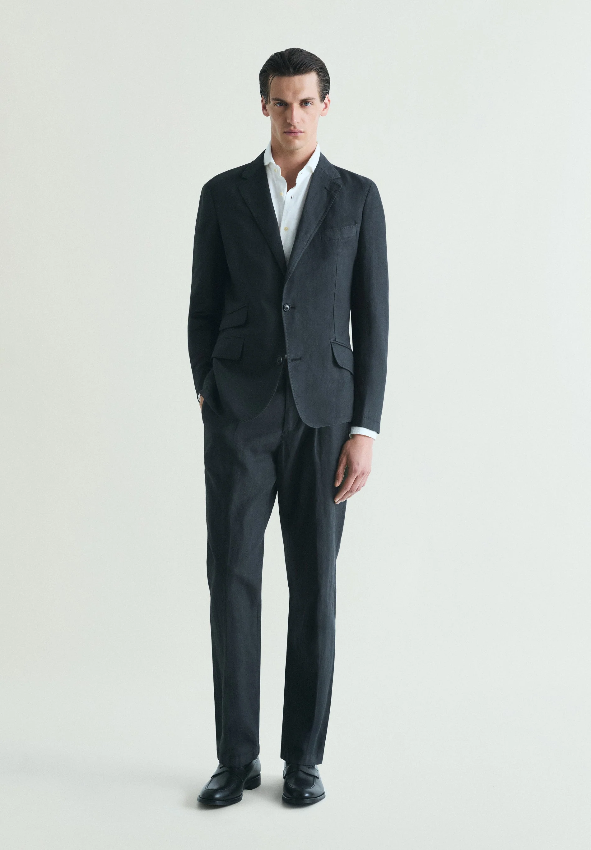 LINEN SUIT BLAZER - Image 2