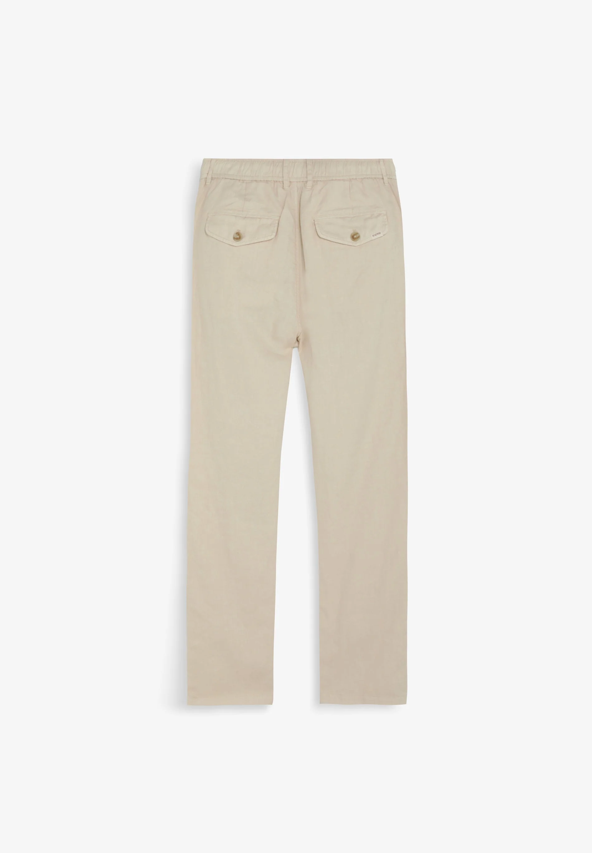 RELAXED FIT LINEN TROUSERS - Image 7