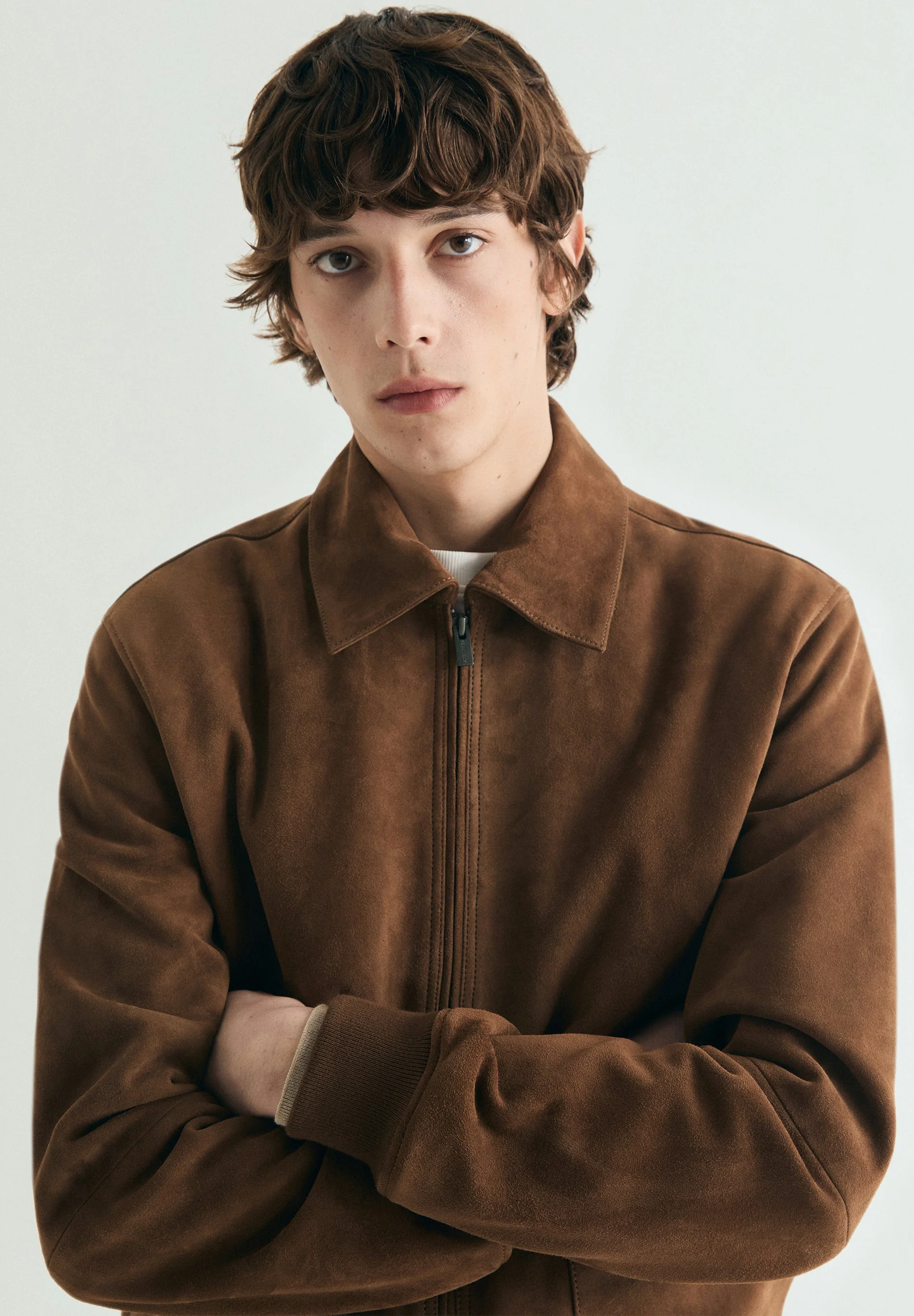SUEDE BOMBER JACKET - Image 4
