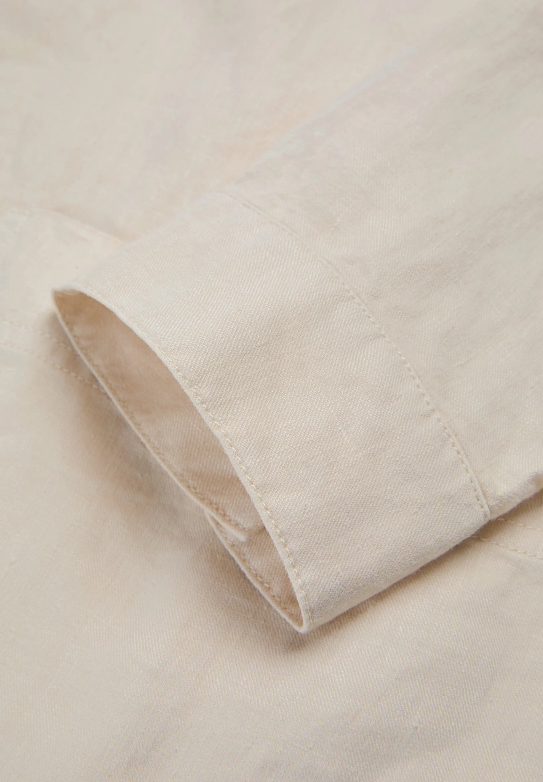 LINEN OVERSHIRT WITH POCKETS - Image 7