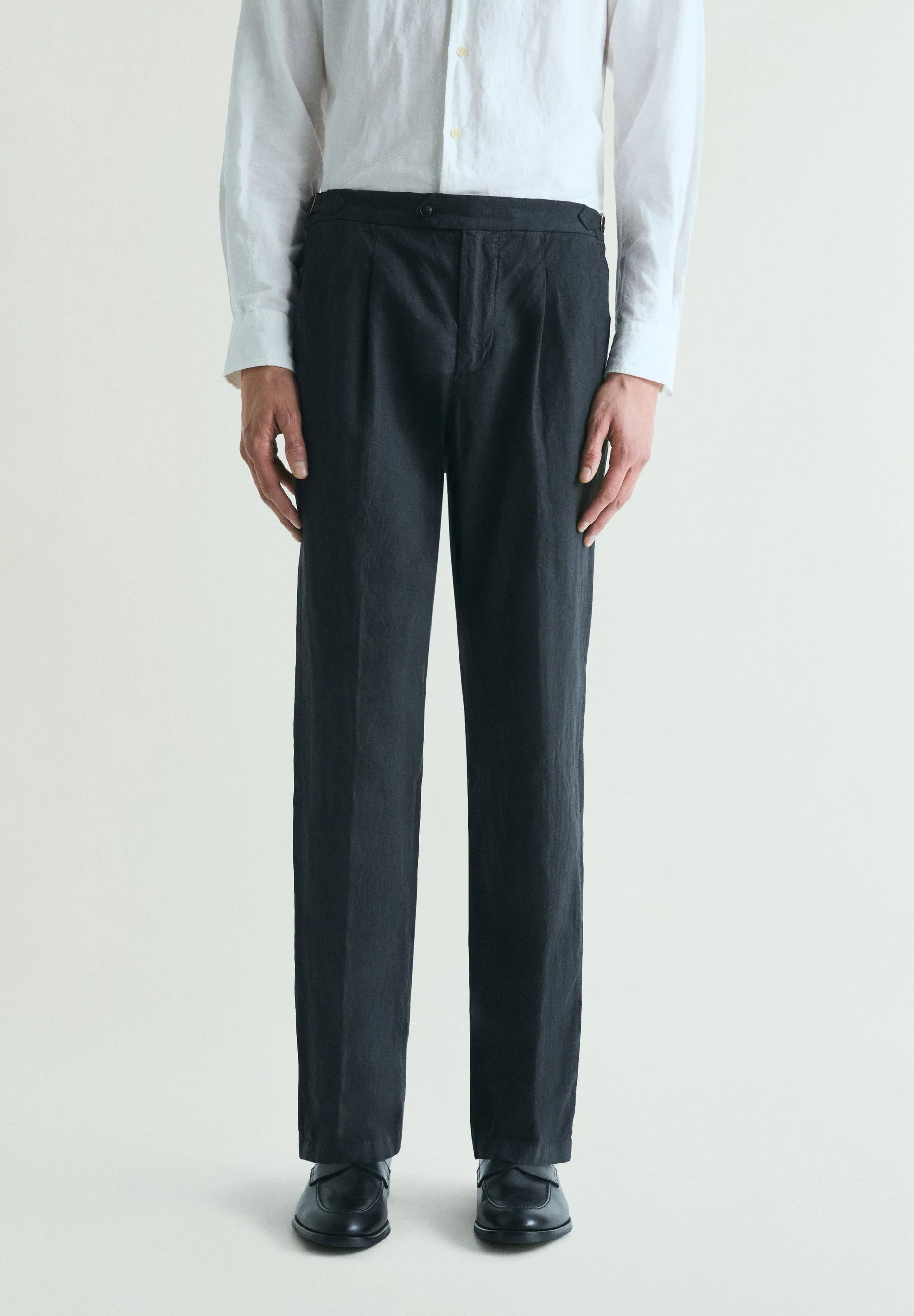 LINEN SUIT TROUSERS - Image 2