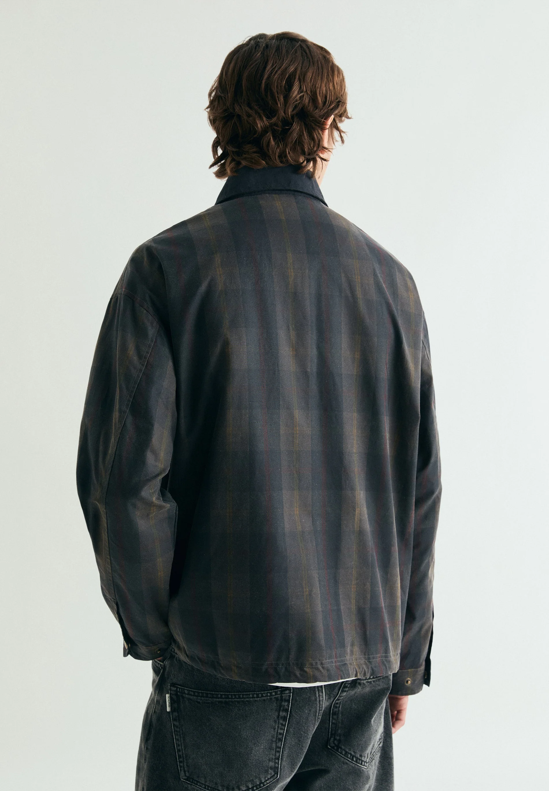 CHECK WAXED JACKET - Image 10