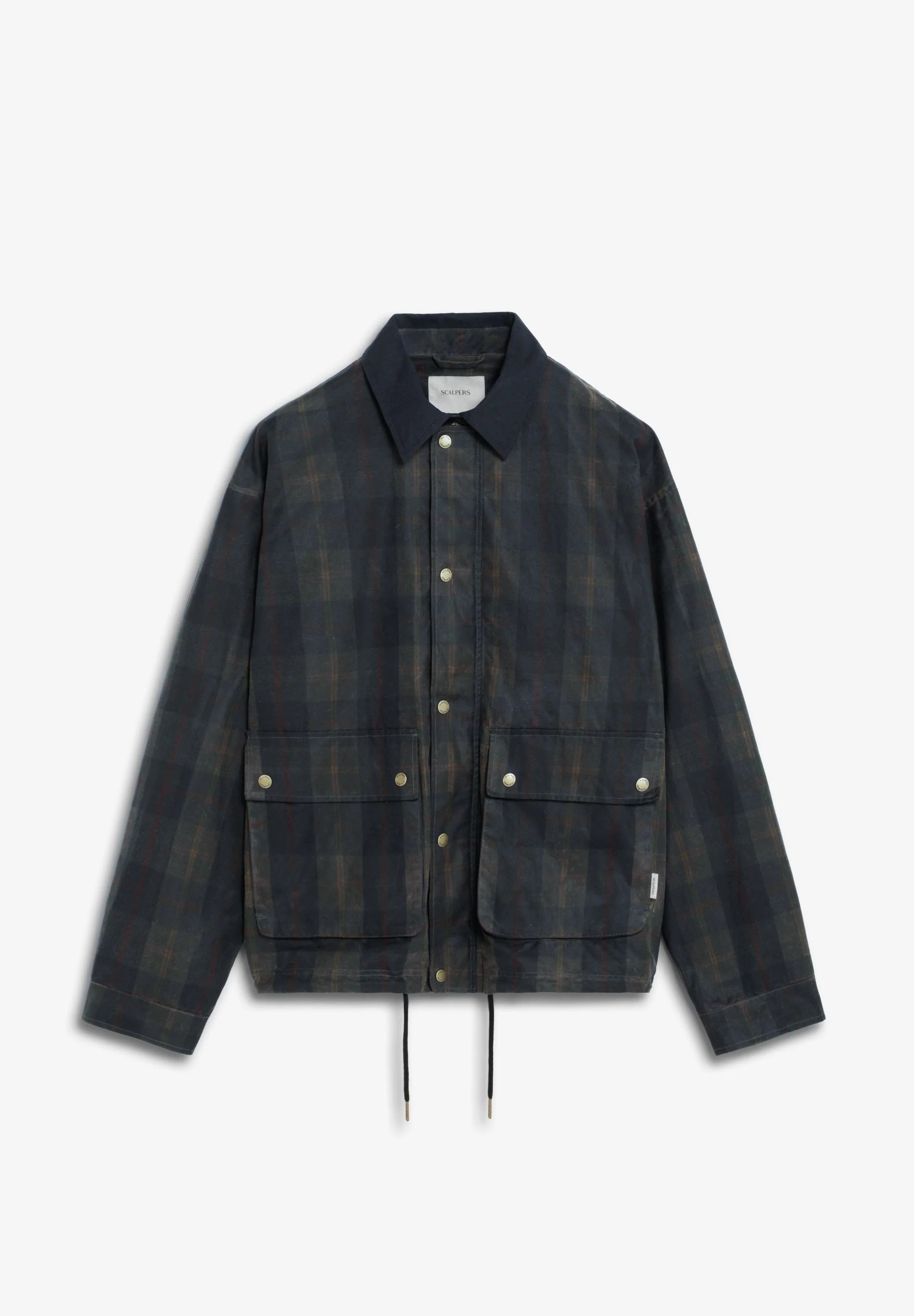 CHECK WAXED JACKET - Image 11