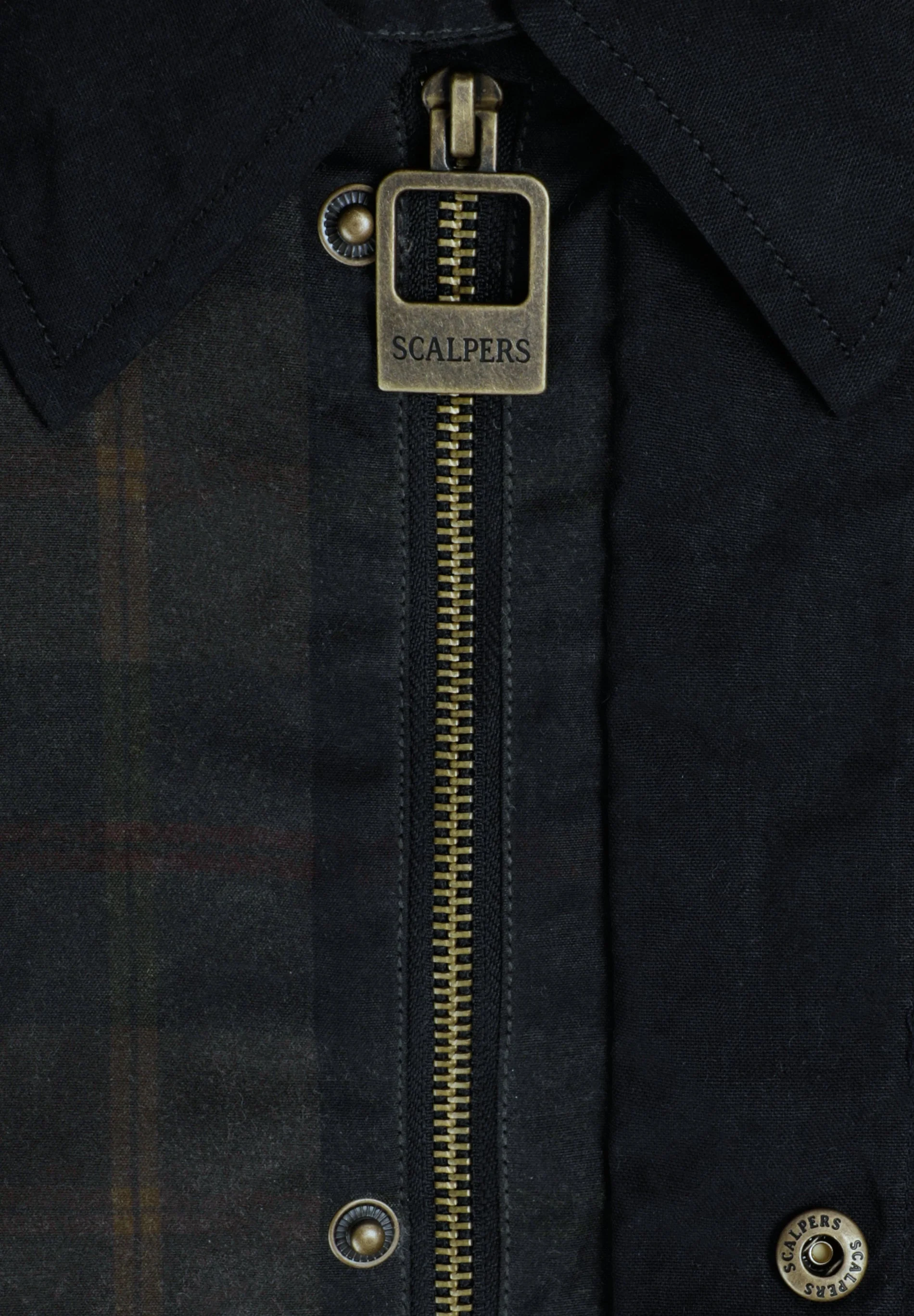 CHECK WAXED JACKET - Image 13