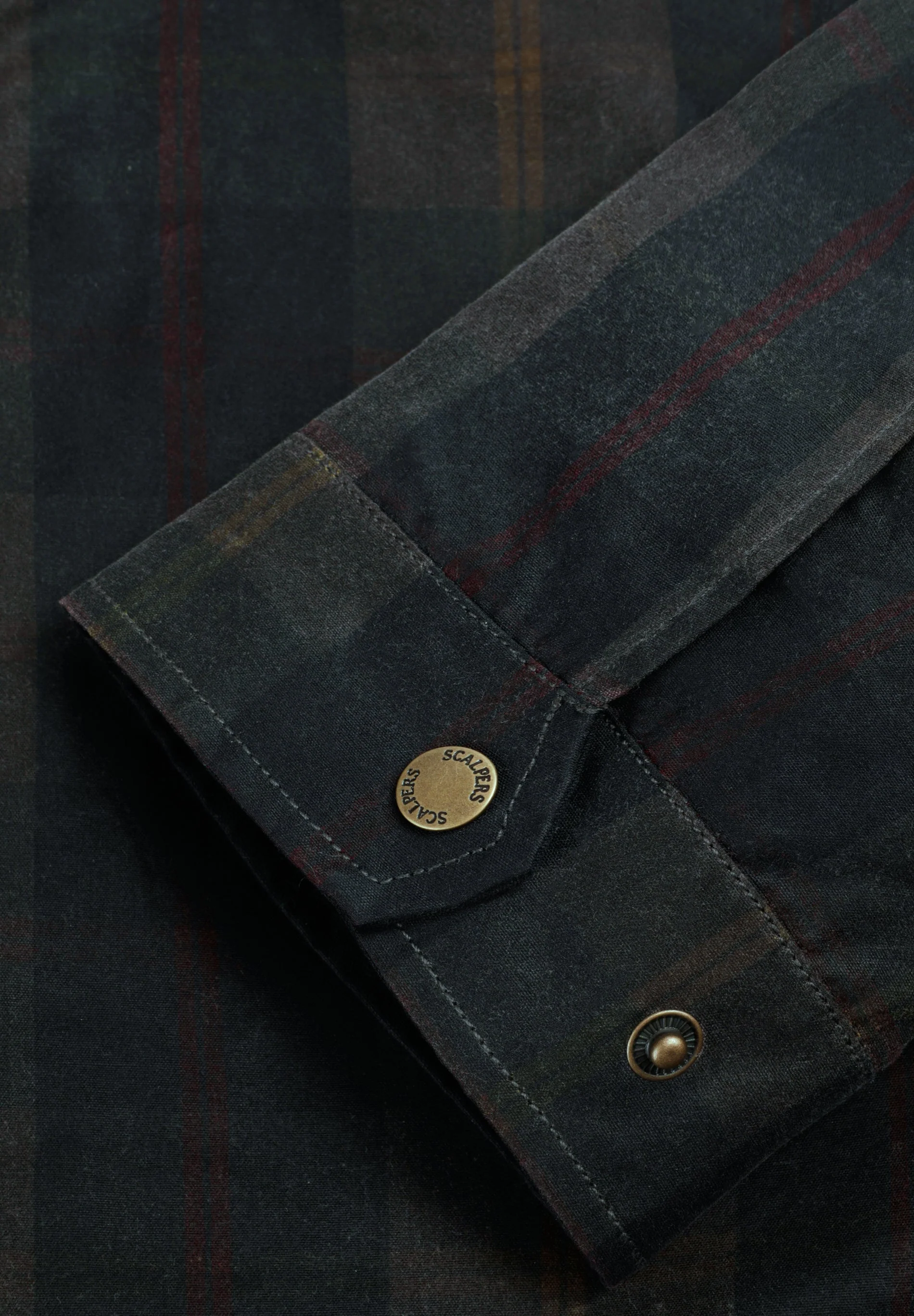 CHECK WAXED JACKET - Image 14