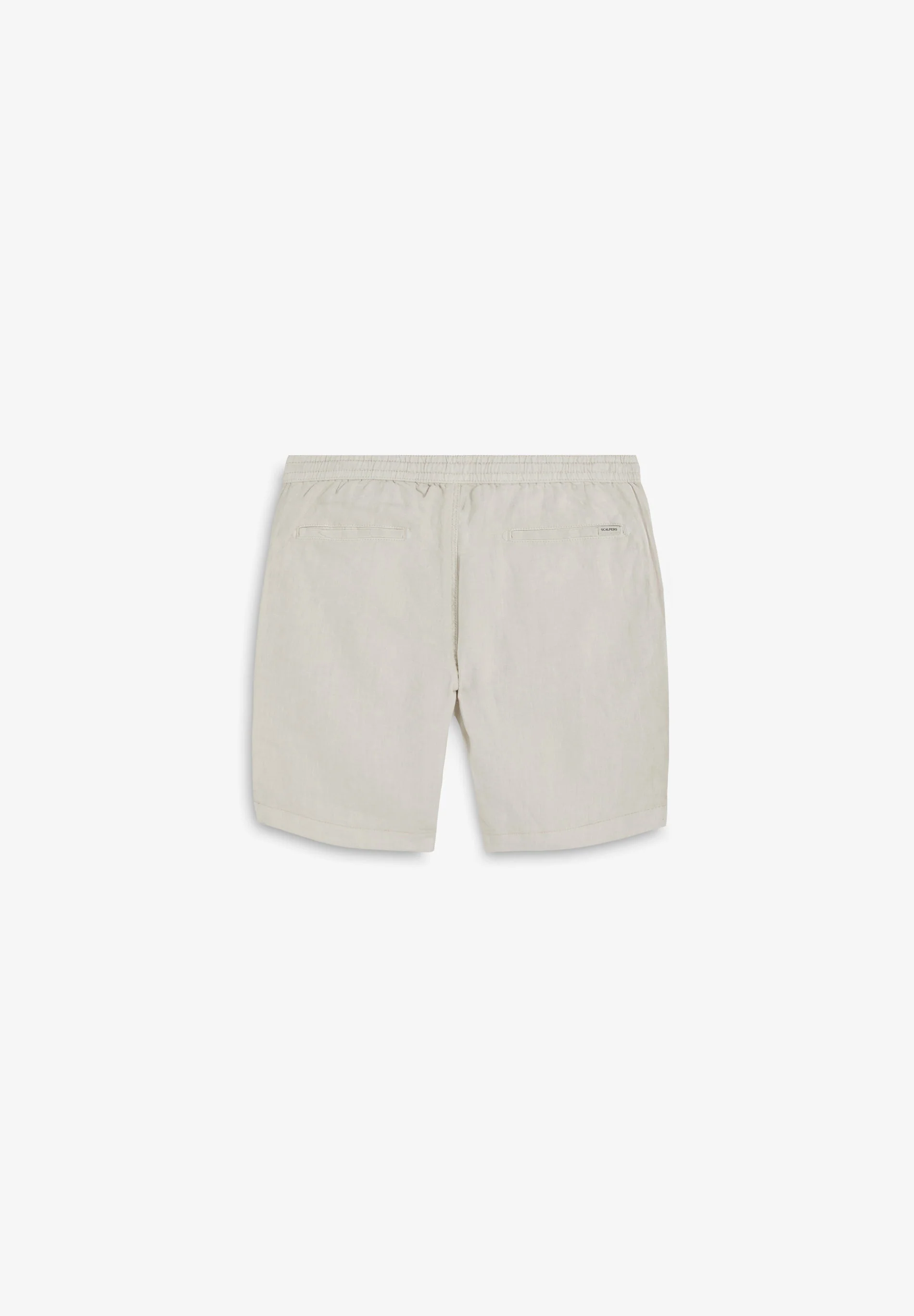 PLAIN LINEN BERMUDA SHORTS - Image 6