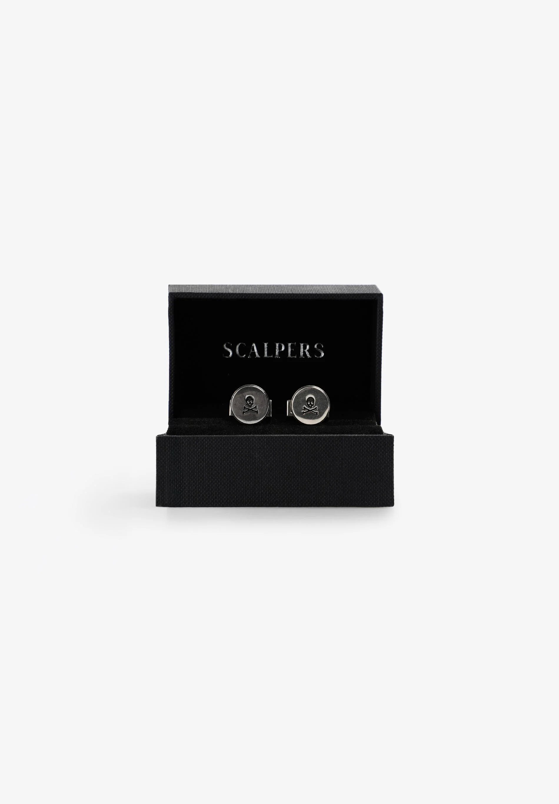 ROUND SKULL CUFFLINKS - Image 4