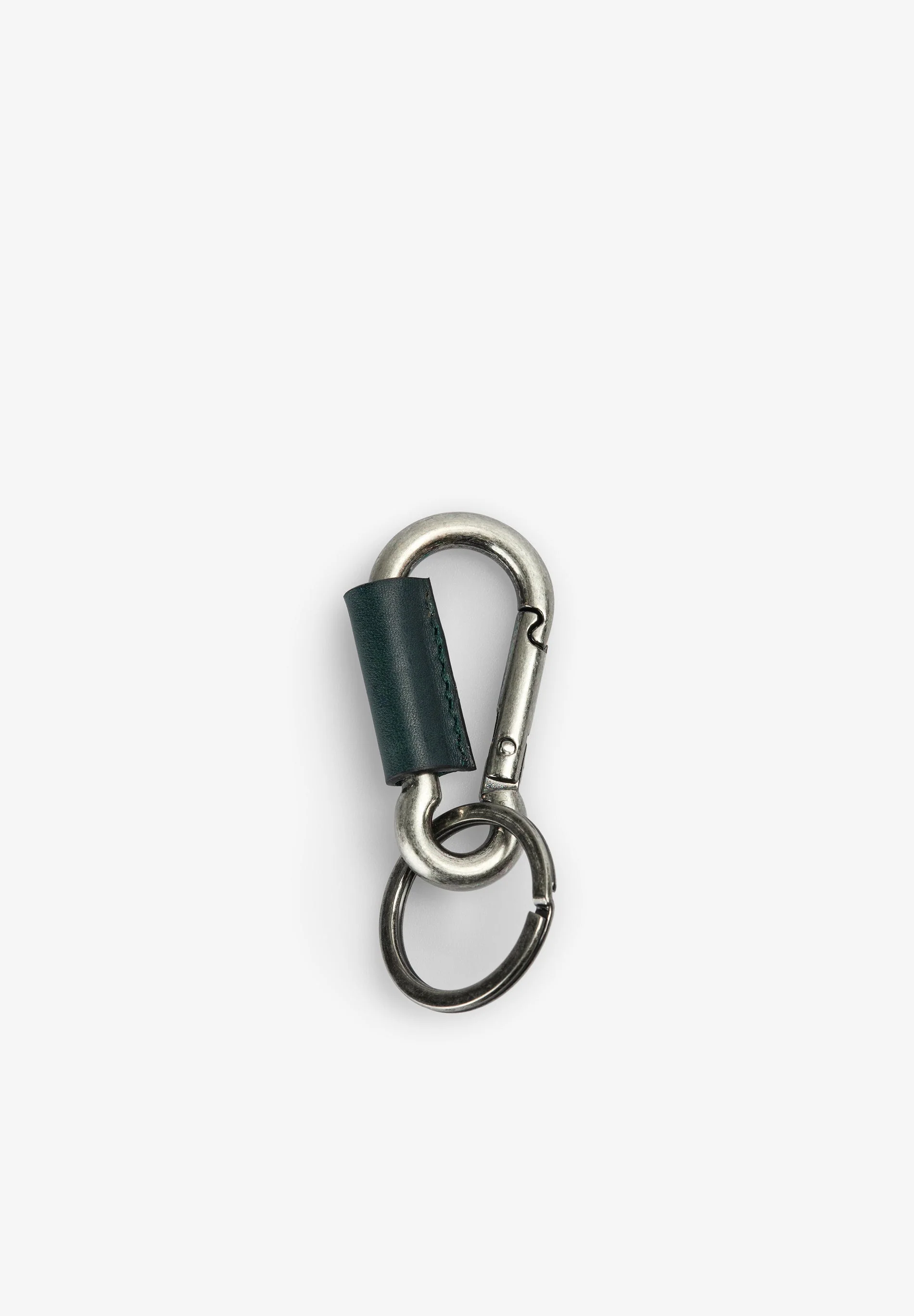 LEATHER CARABINER KEYCHAIN - Image 2