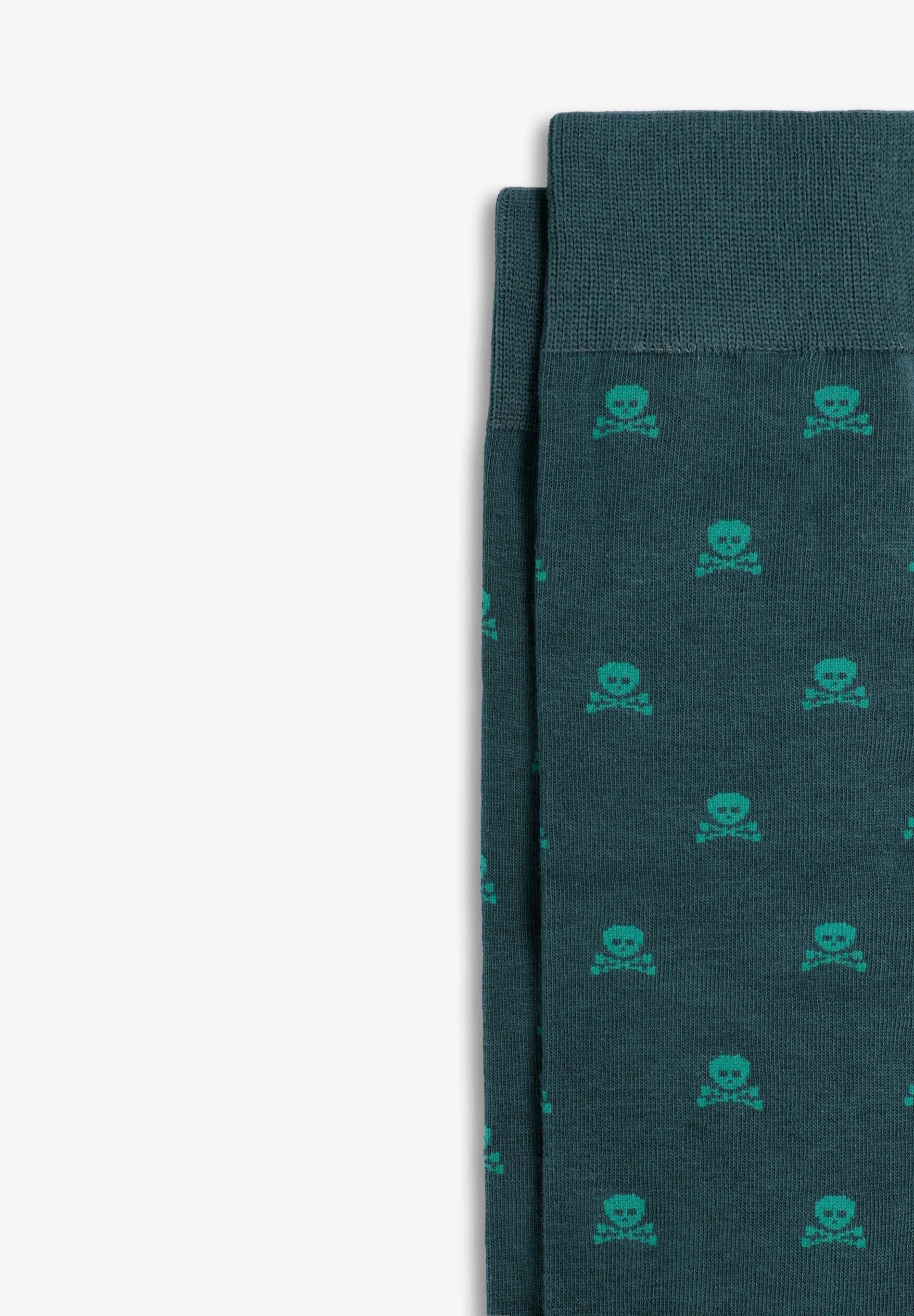 ORGANIC COTTON SKULL SOCKS - Image 2