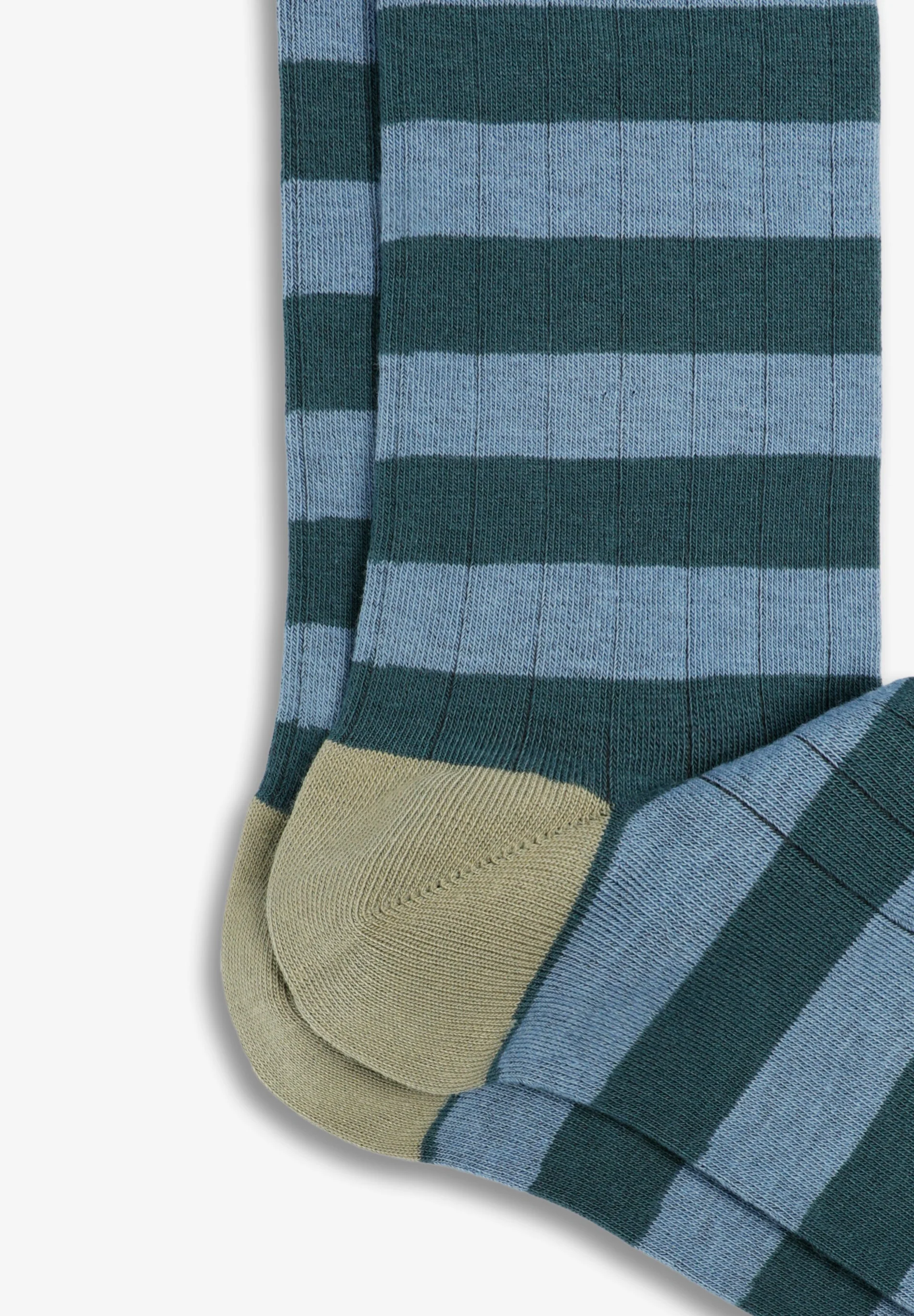STRIPED EMBROIDERED SKULL SOCKS - Image 3