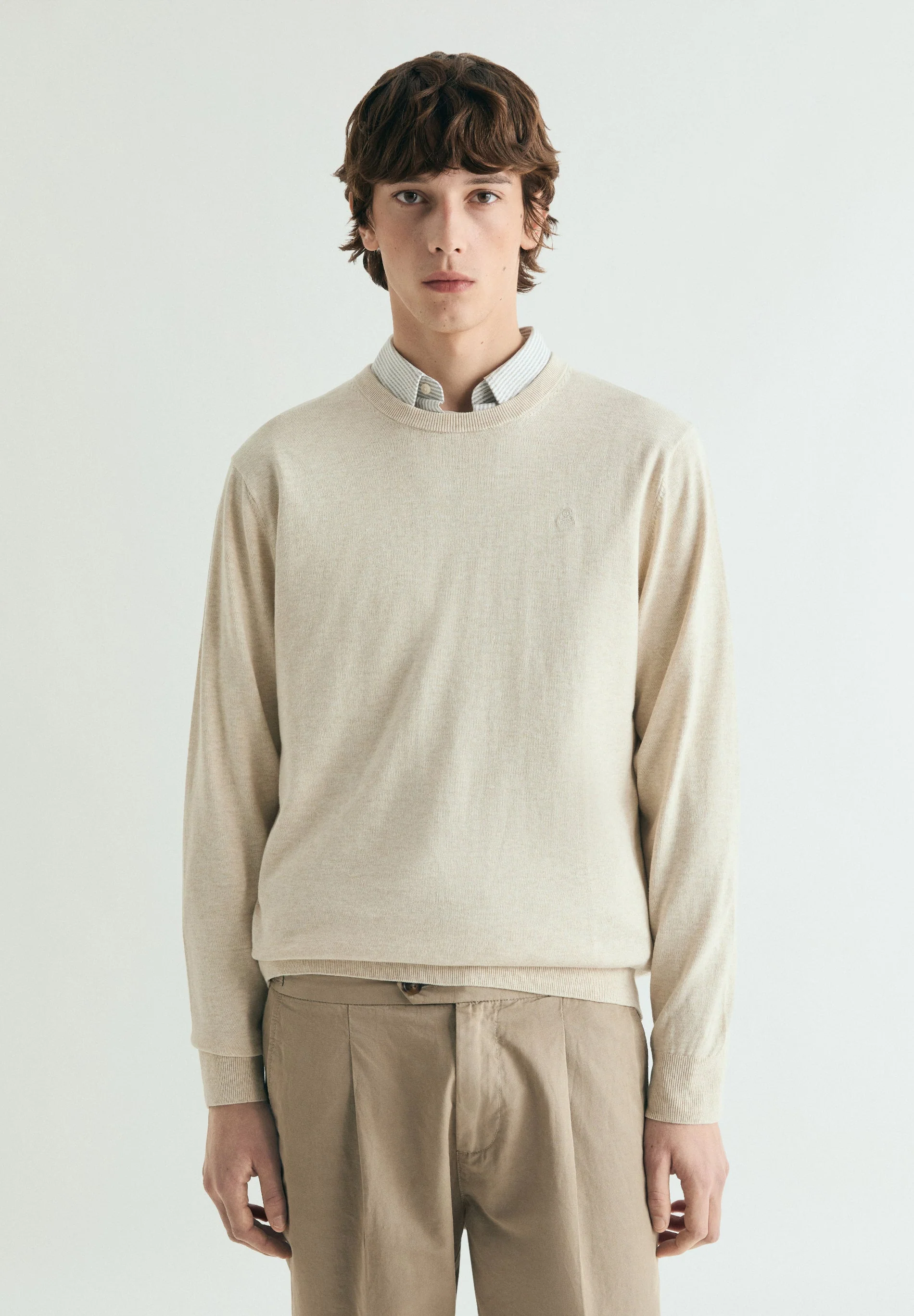 SUPIMA RIBBED SWEATER - Image 2