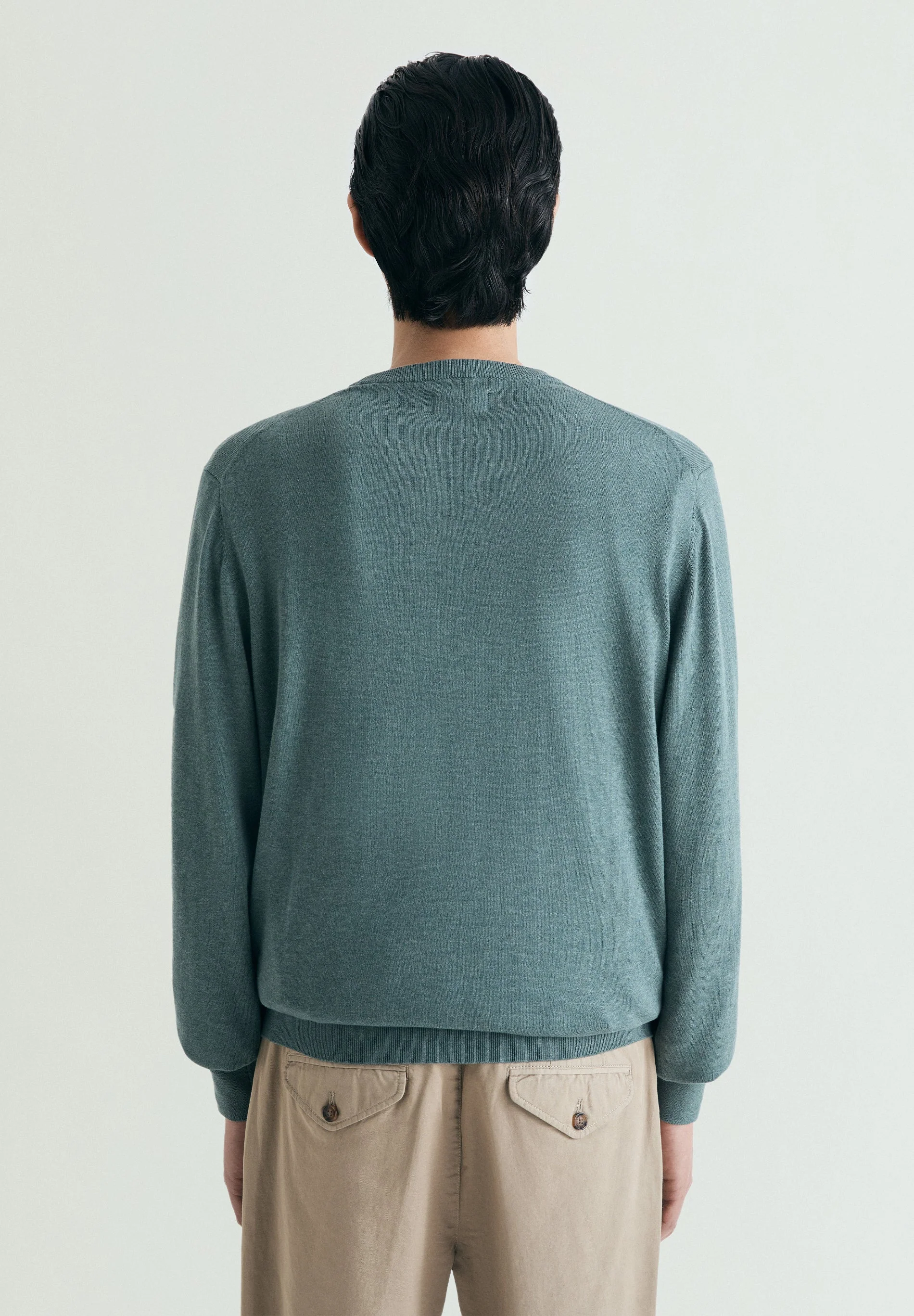 SUPIMA RIBBED SWEATER - Image 4