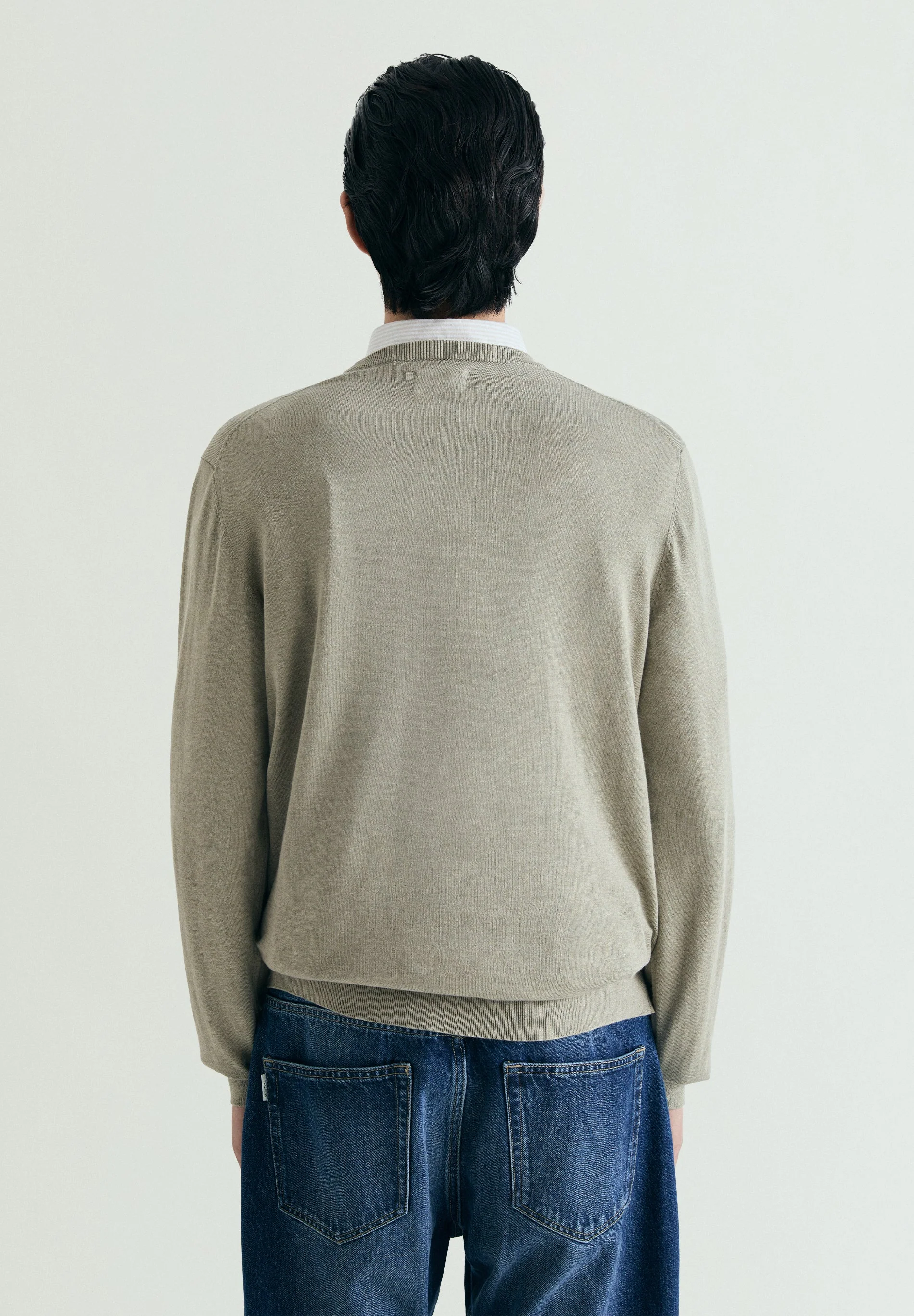 SUPIMA RIBBED SWEATER - Image 4