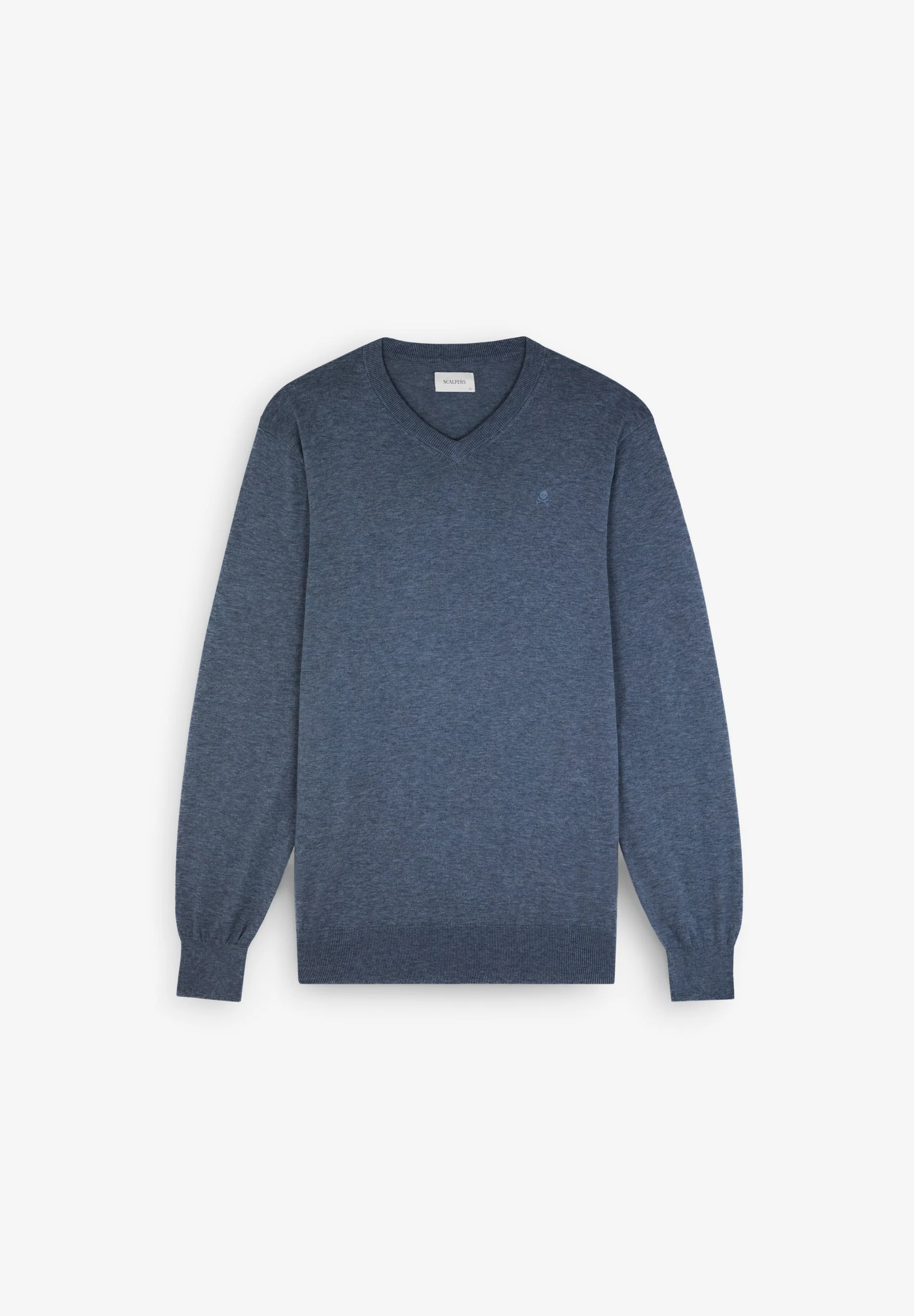 SUPIMA SWEATER WITH TONAL EMBROIDERY - Image 5
