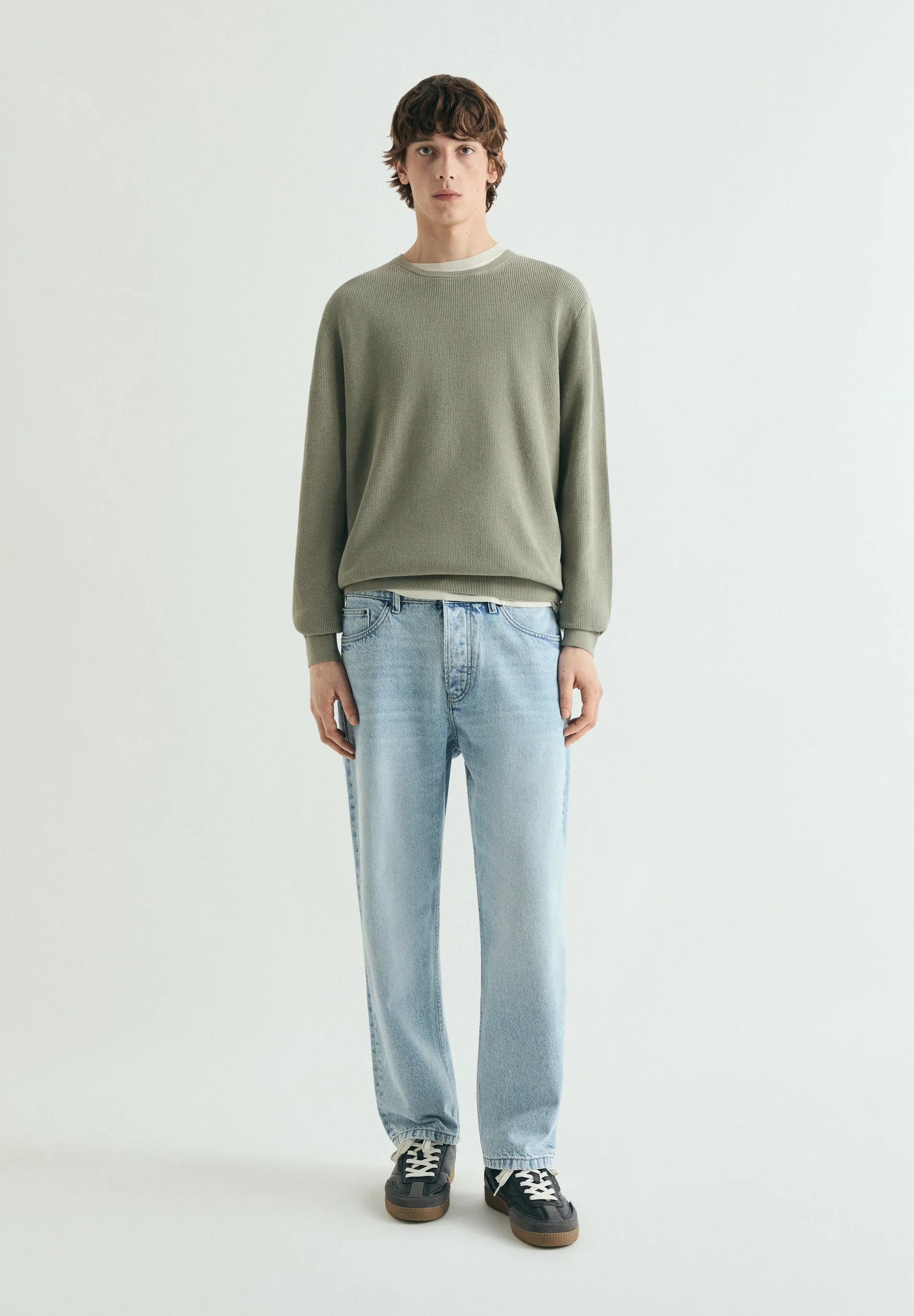 TEXTURED KNIT SWEATER - Image 2