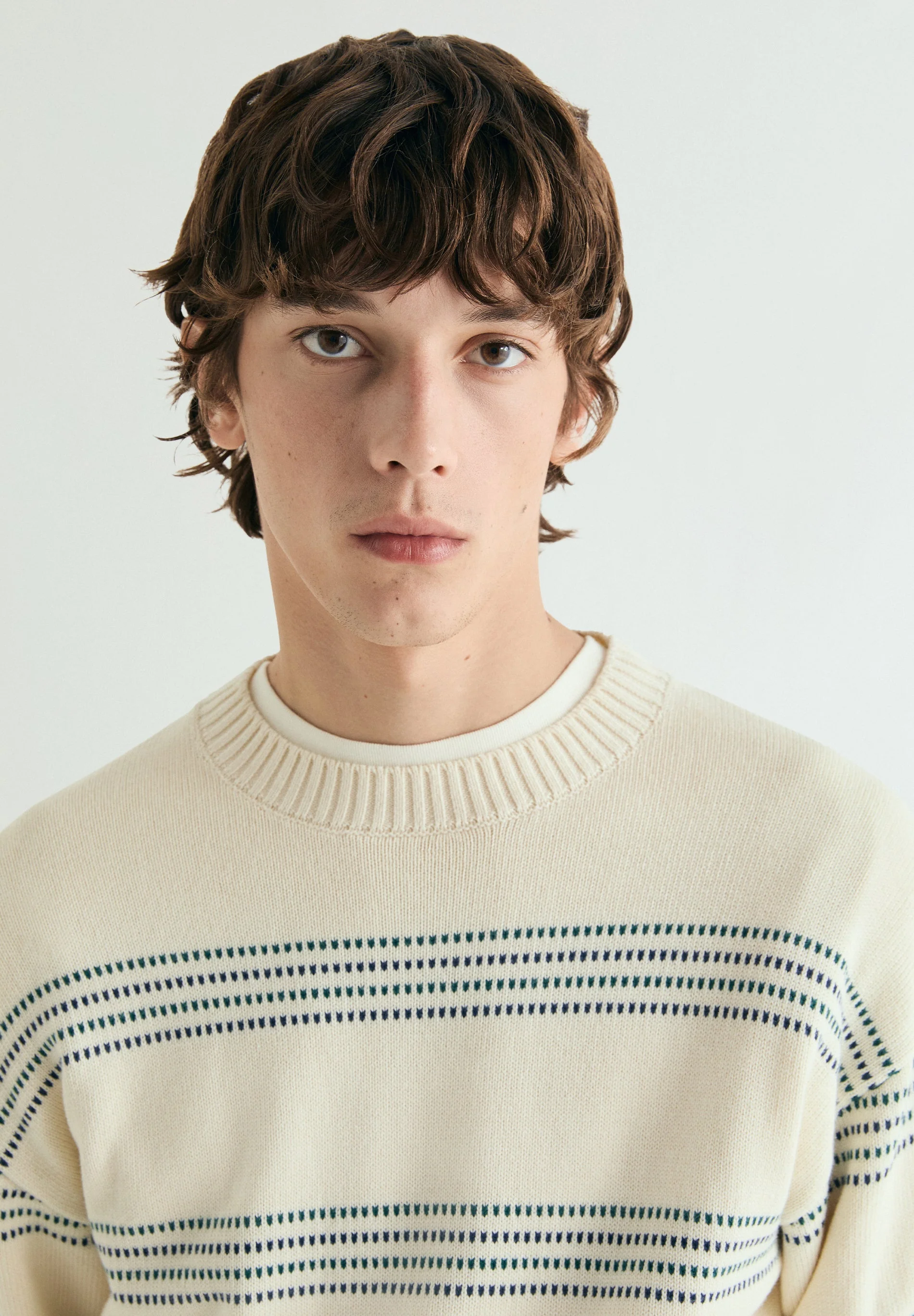 RETRO STRIPED SWEATER - Image 3