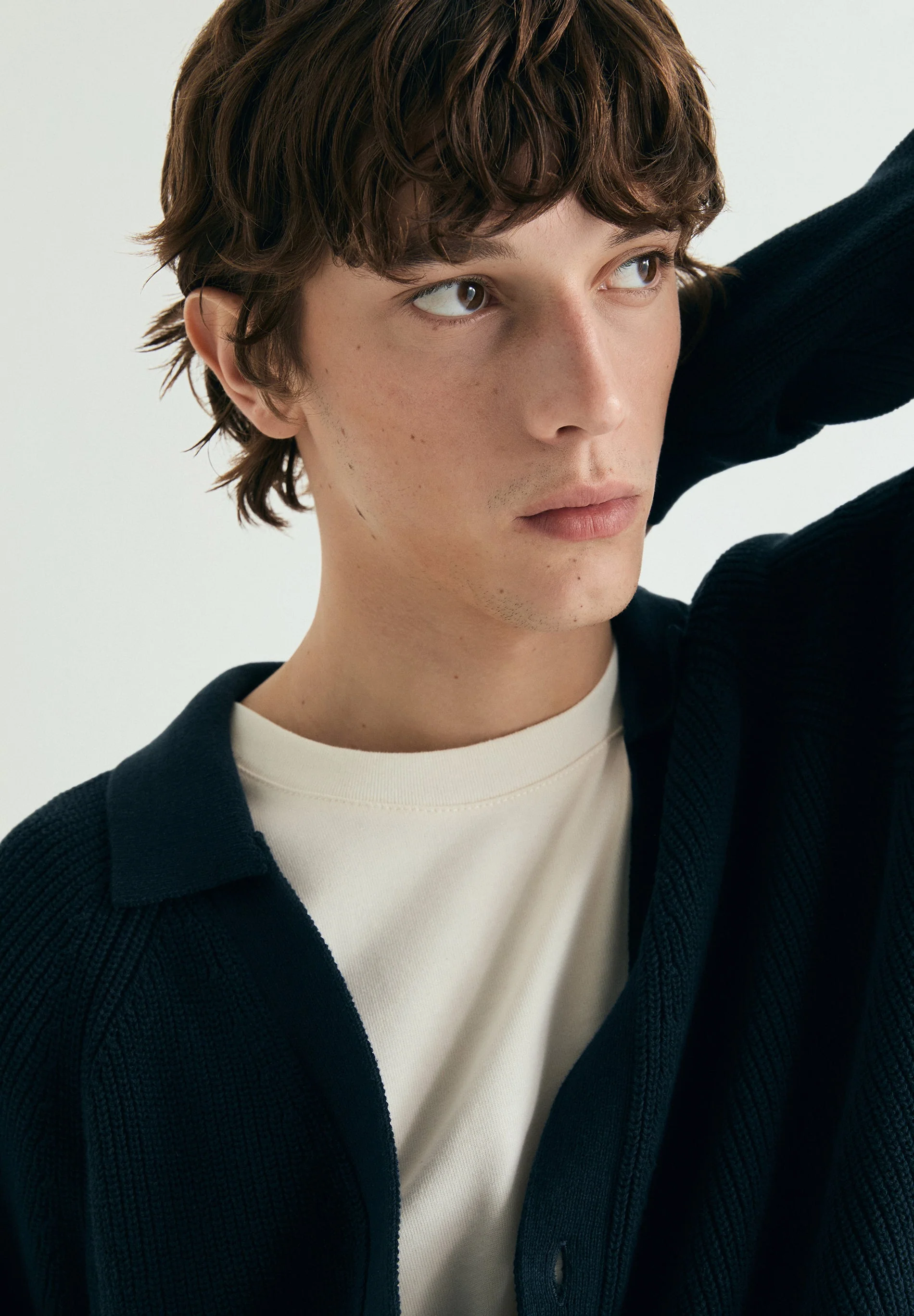 COTTON AND LINEN CARDIGAN - Image 5