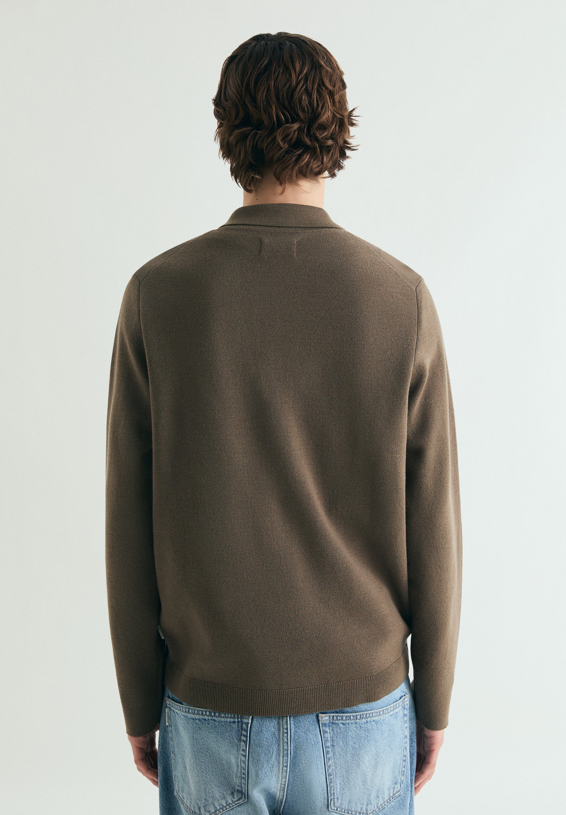 WOOL CARDIGAN WITH ZIP - Image 5