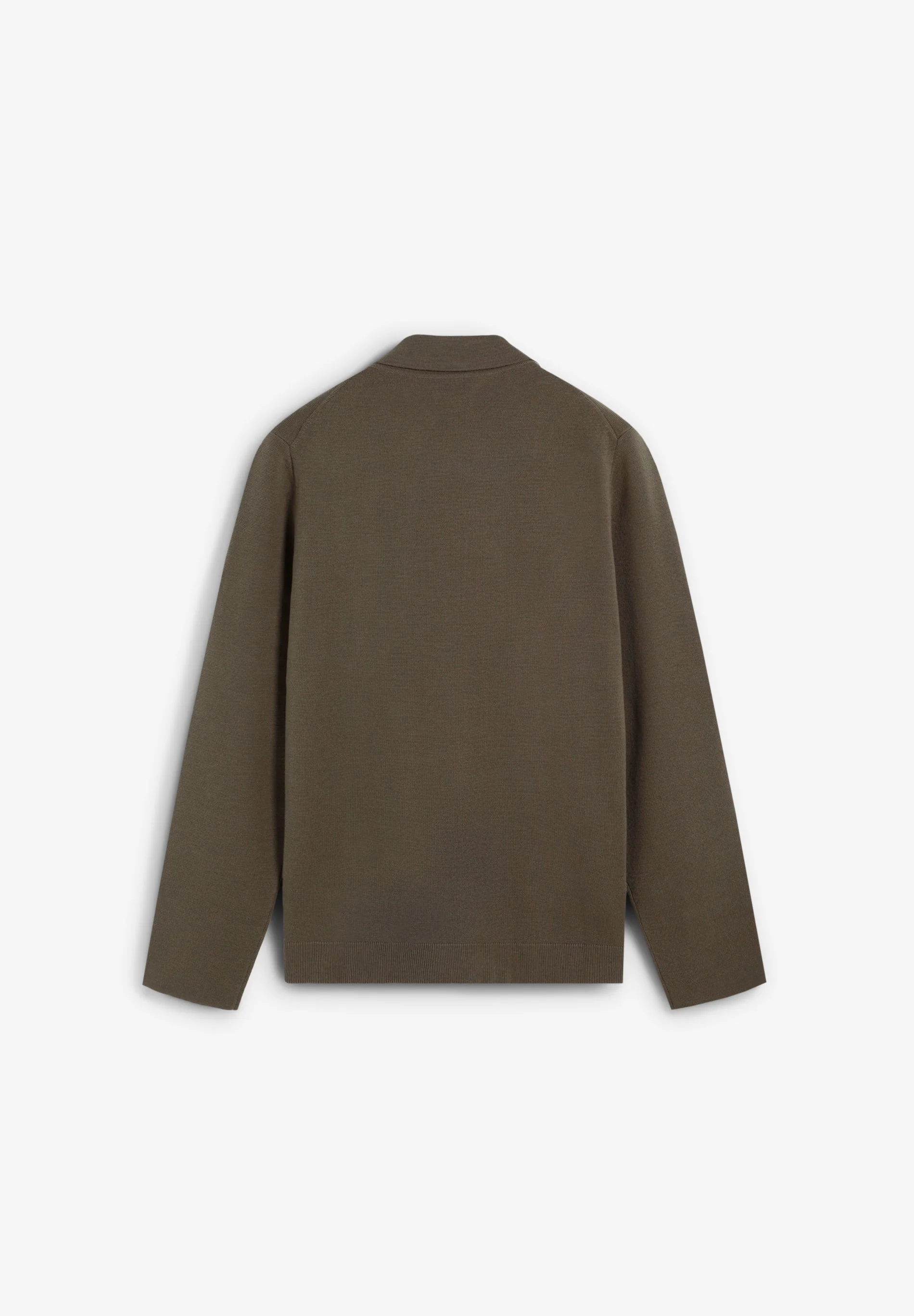 WOOL CARDIGAN WITH ZIP - Image 7