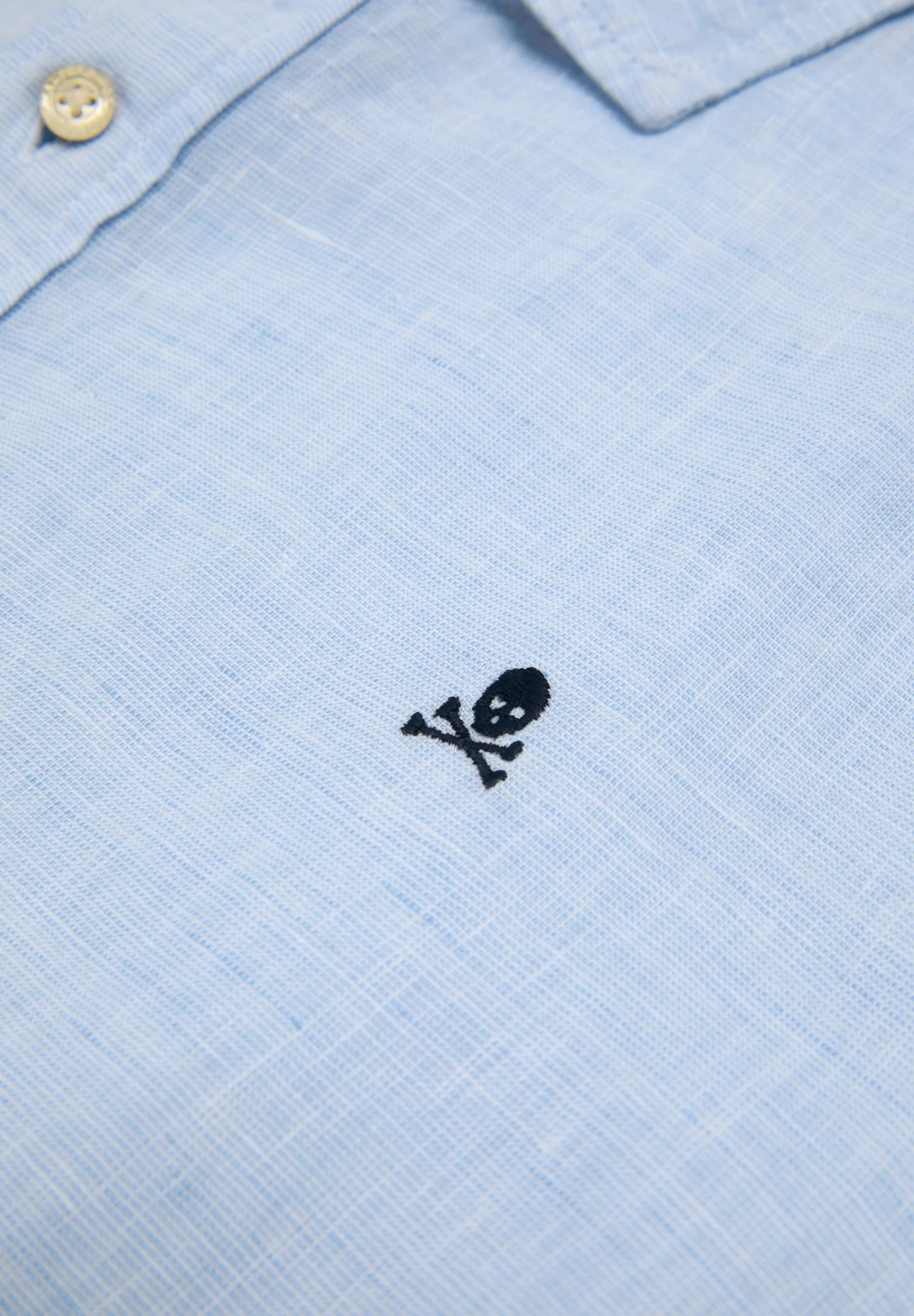 SLIM FIT LINEN SHIRT - Image 6