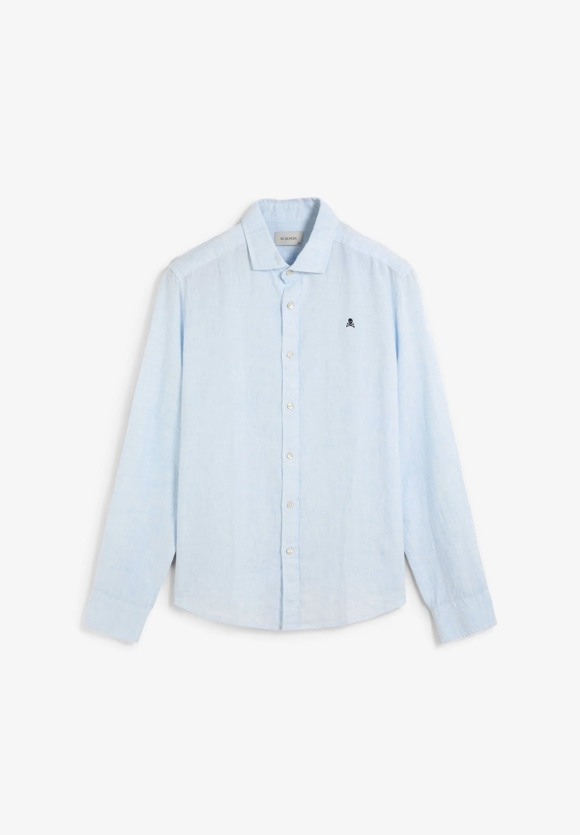 SLIM FIT LINEN SHIRT - Image 5