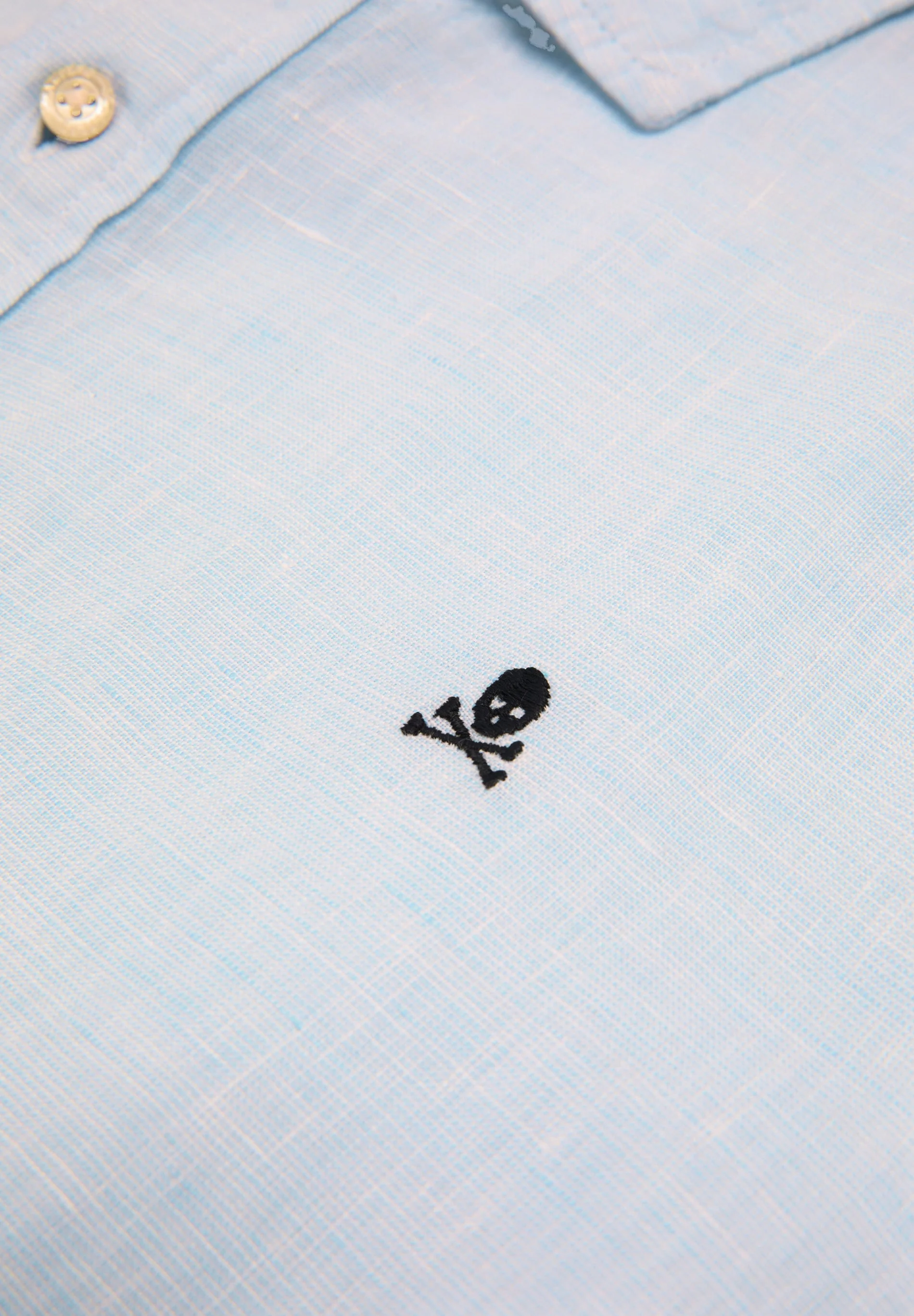SLIM FIT LINEN SHIRT - Image 6