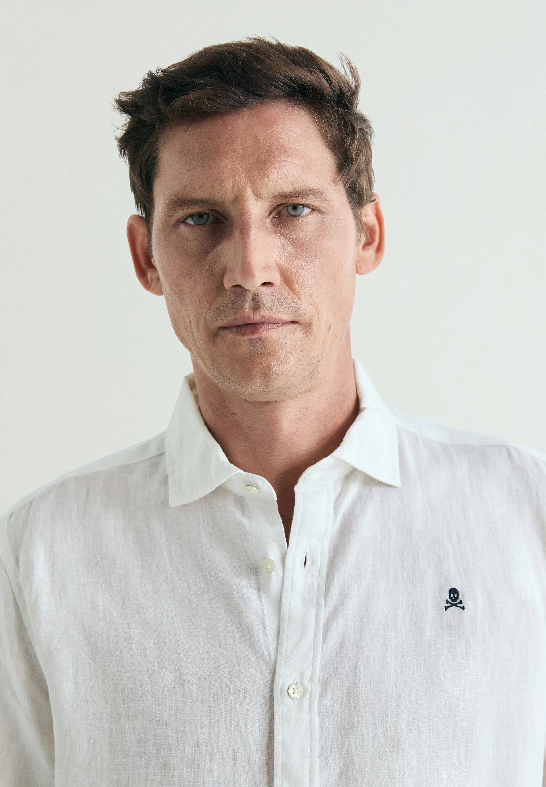 SLIM FIT LINEN SHIRT - Image 3