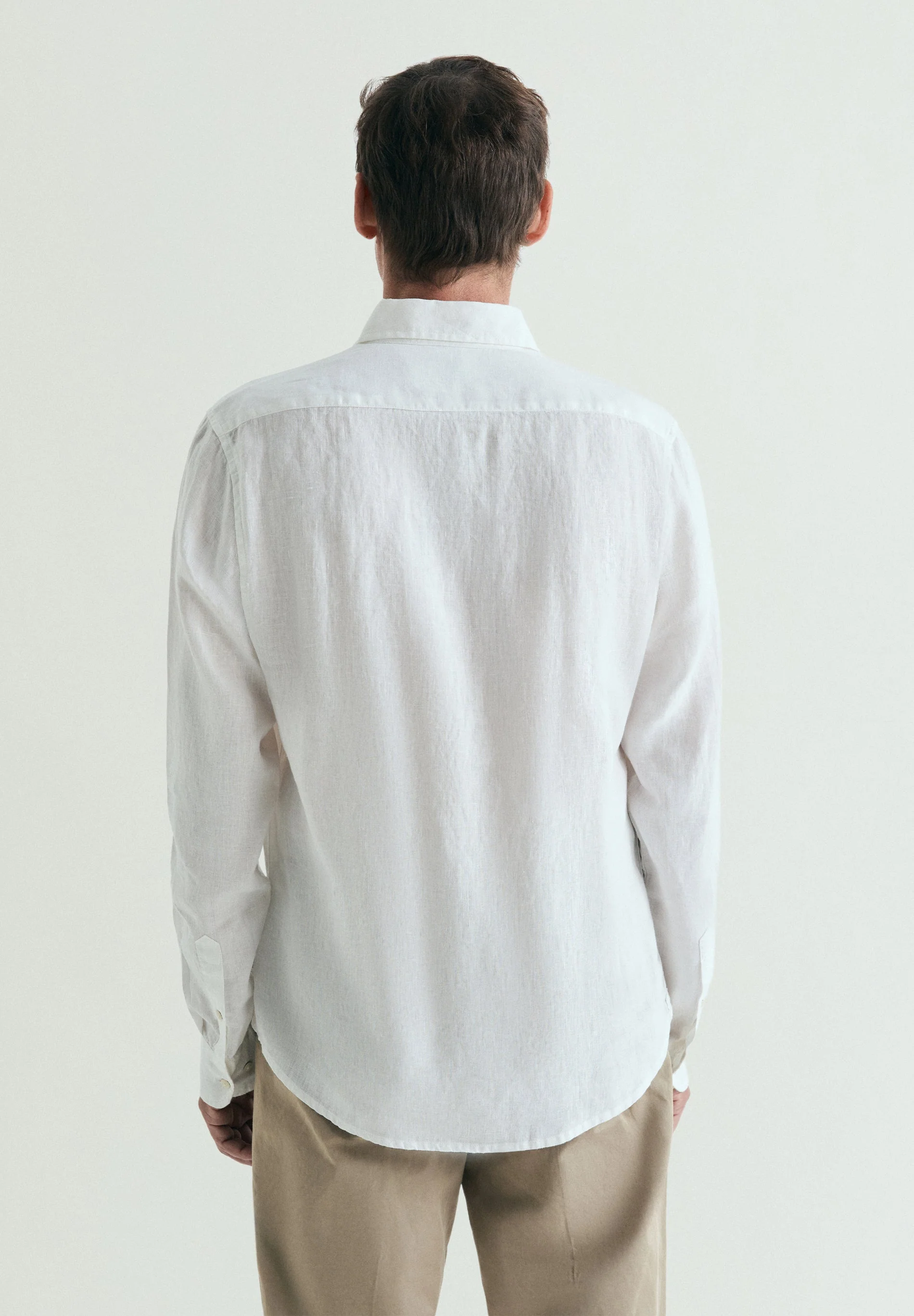 SLIM FIT LINEN SHIRT - Image 4