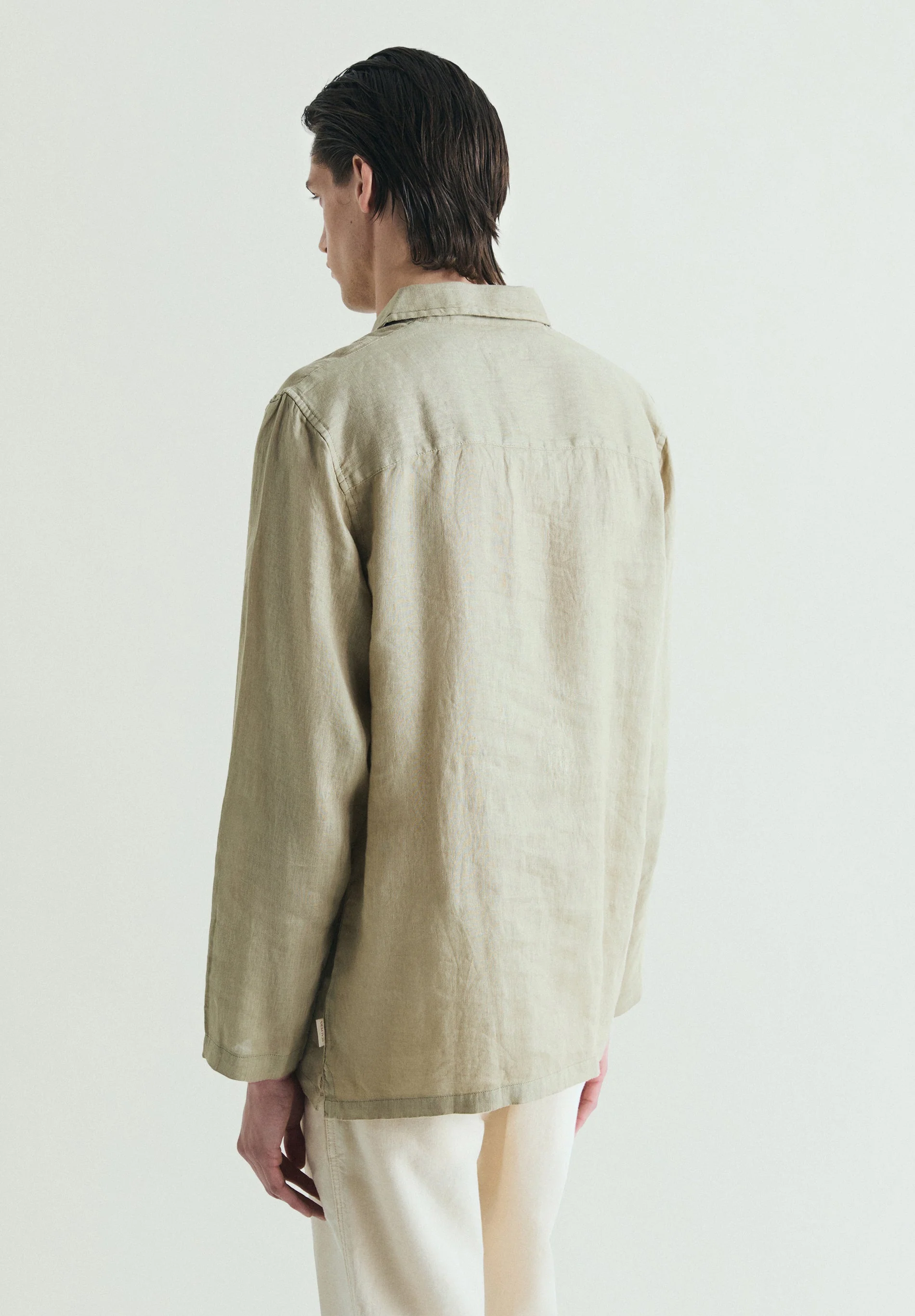 LINEN LOOSE FIT SHIRT - Image 3