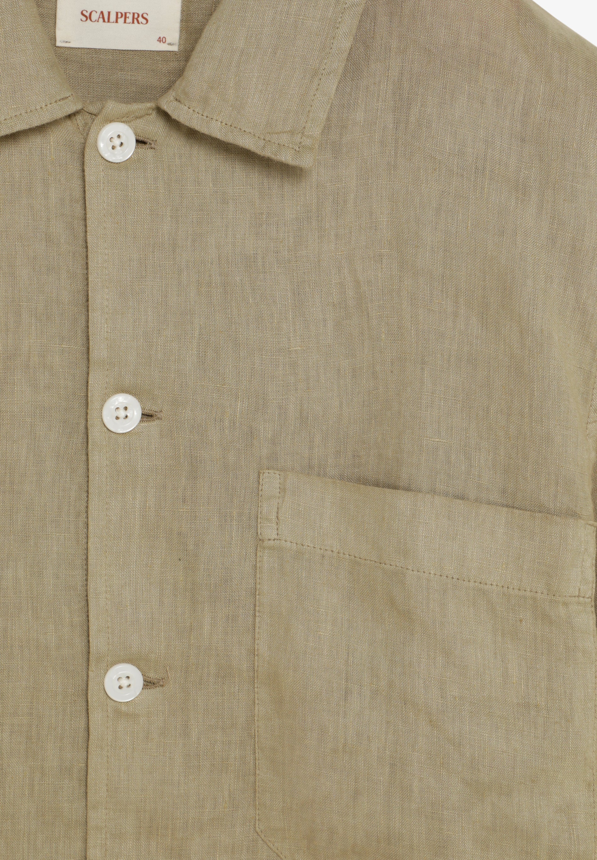 LINEN LOOSE FIT SHIRT - Image 6