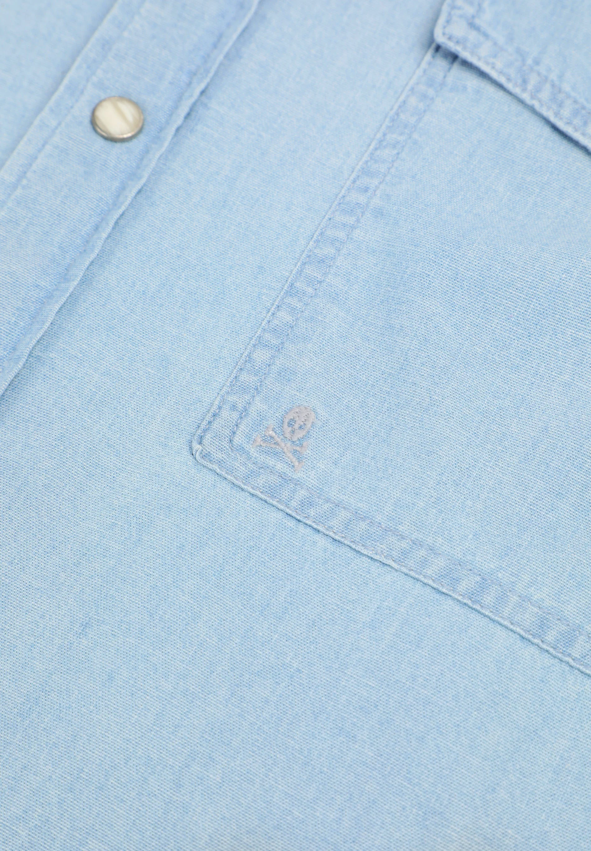 DENIM SHIRT WITH POCKETS - Image 7
