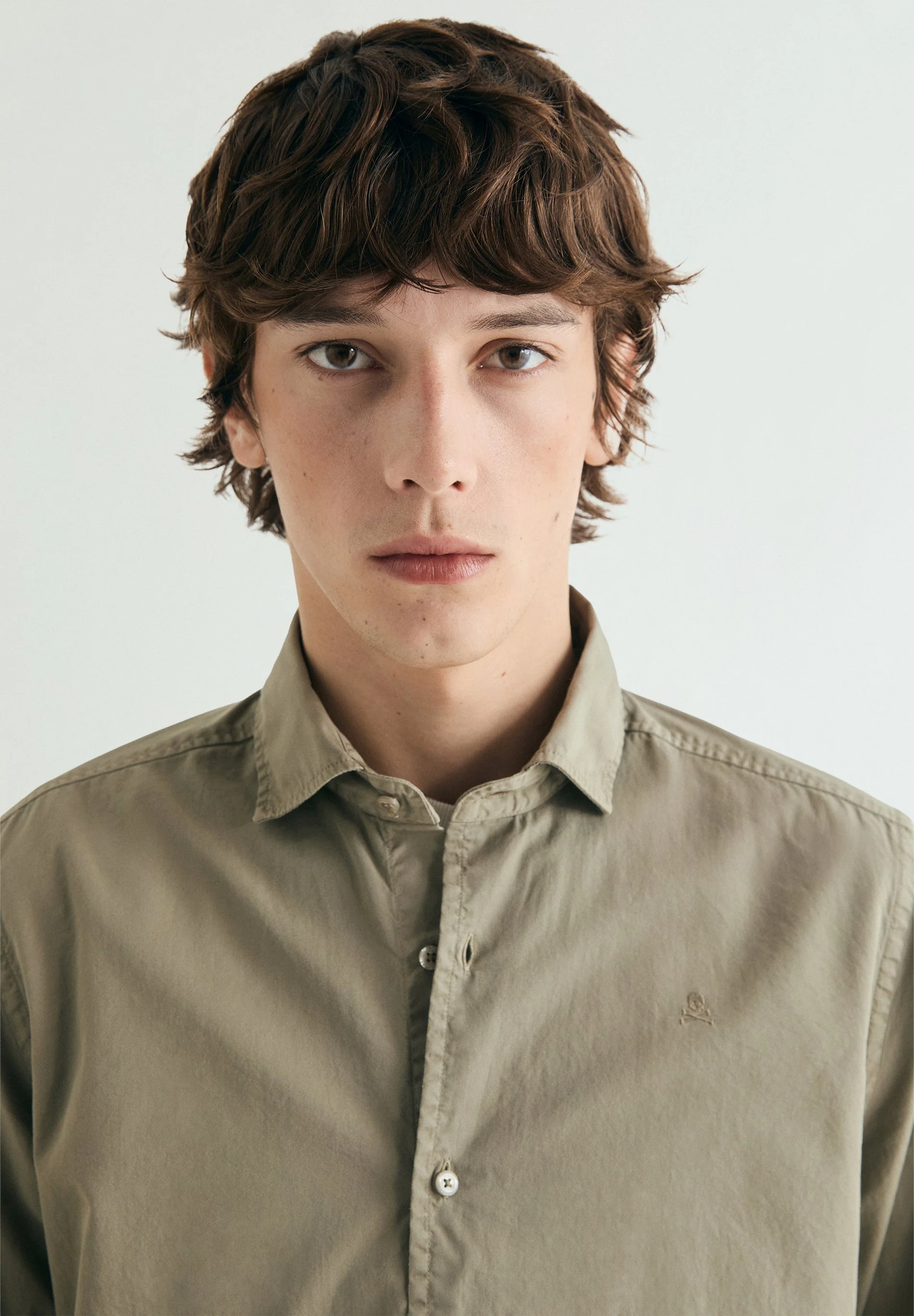 REGULAR FIT EMBROIDERED SHIRT - Image 3