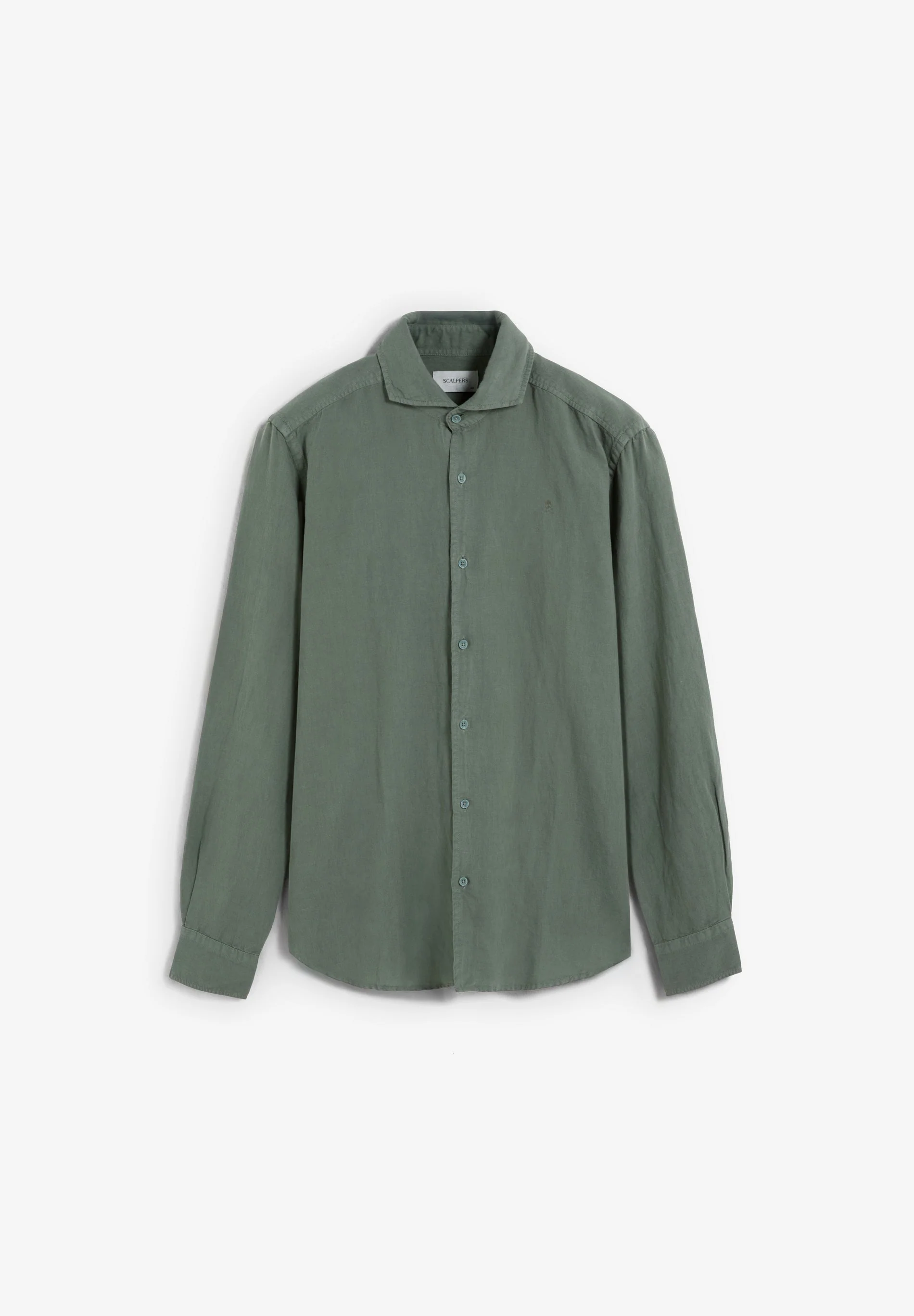 REGULAR FIT LINEN SHIRT - Image 4