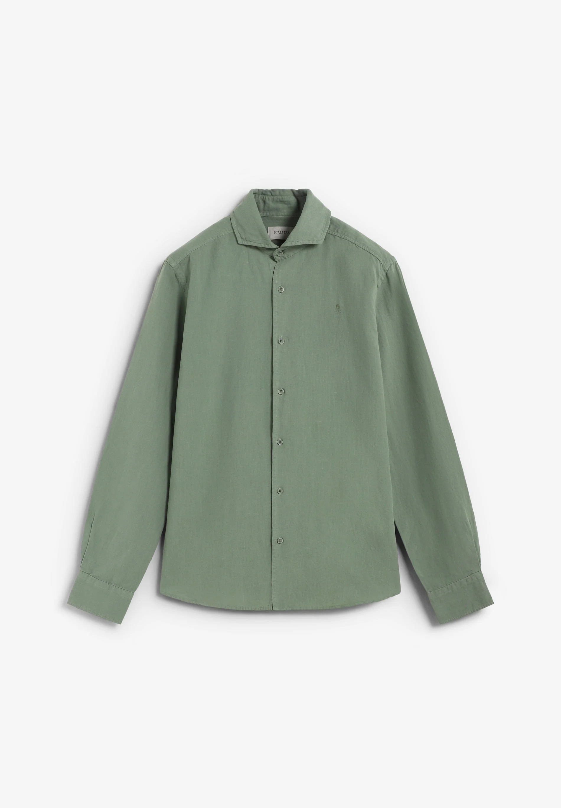 REGULAR FIT LINEN SHIRT - Image 4